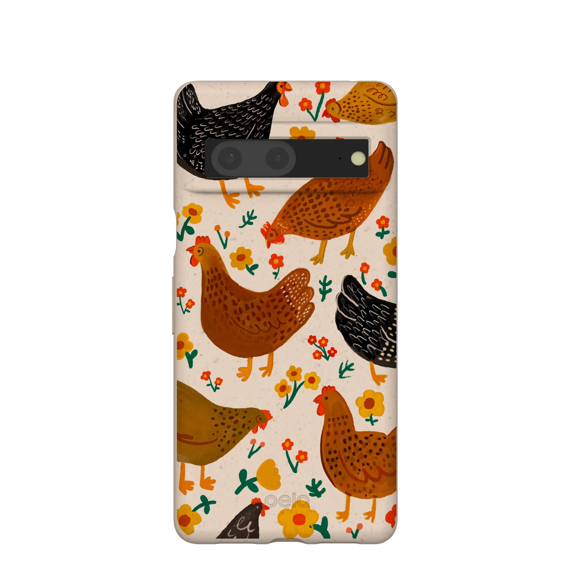 Buy Seashell Chicken Garden Google Pixel 7 Case Refurbished - $65.00 Seashell Chicken Garden Google Pixel 7 Case Refurbished - Pela Case refurbished available on Cerqular