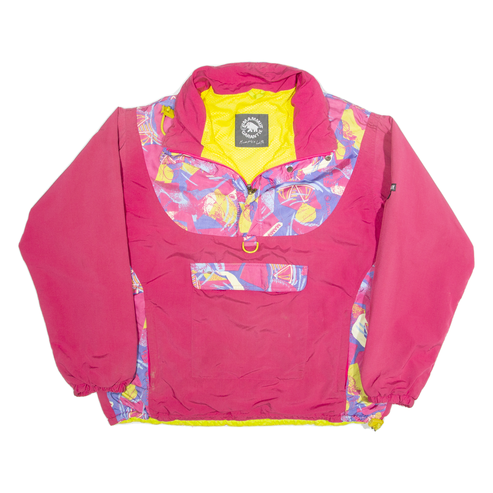 MAMMUT Womens Pullover Jacket Pink 90s M Refurbished - N/A refurbished available on Cerqular