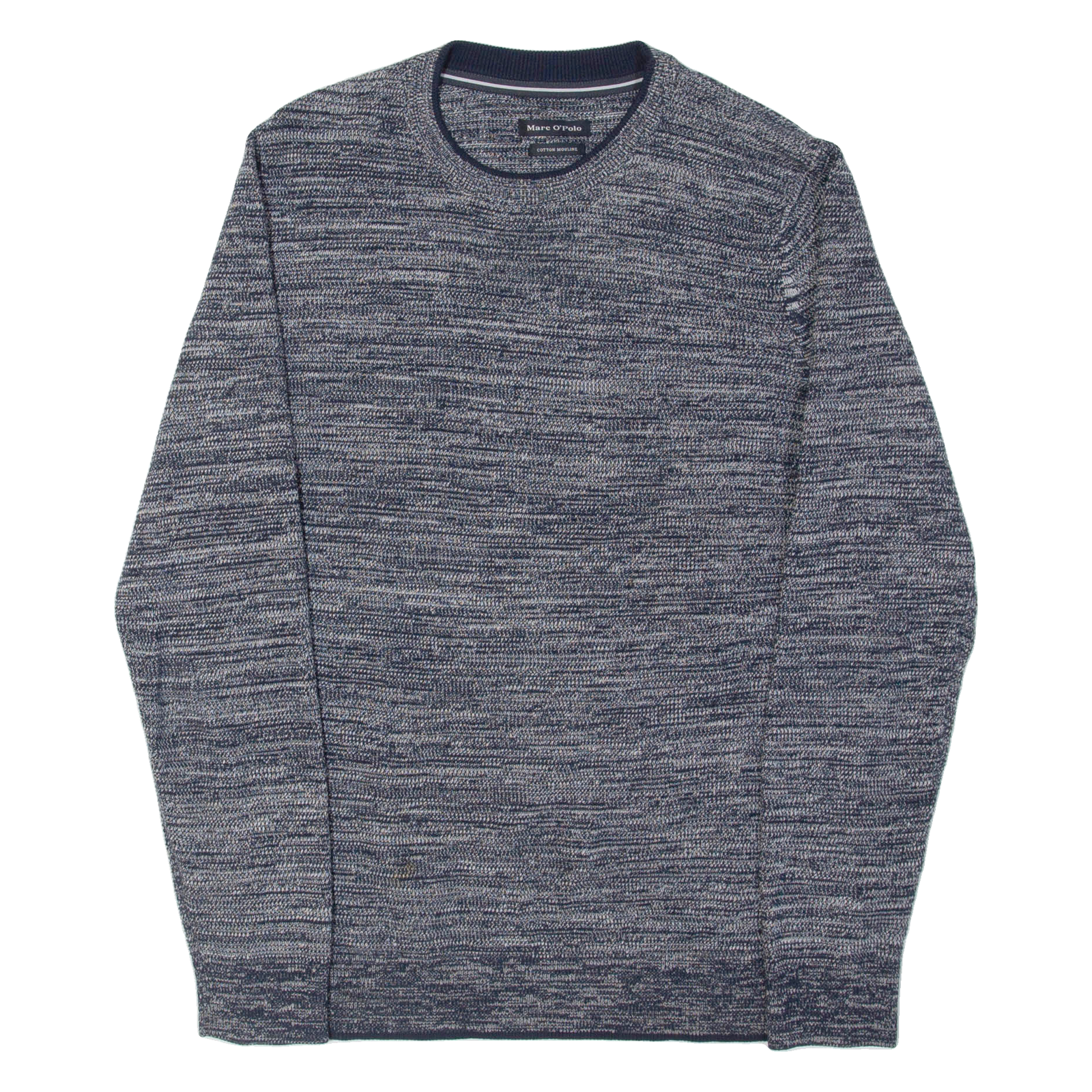 MARC O'POLO Mens Jumper Blue Tight Knit S Refurbished - N/A refurbished available on Cerqular