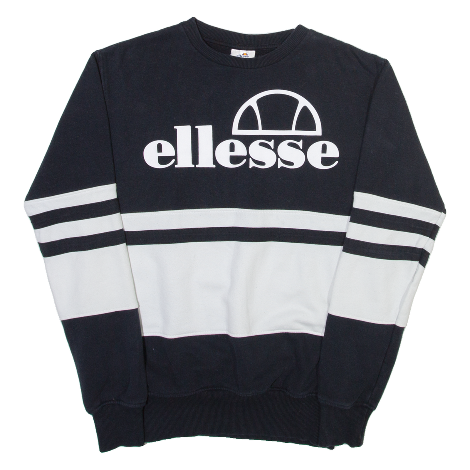 ELLESSE Womens Sweatshirt Black UK 8 Refurbished - N/A refurbished available on Cerqular