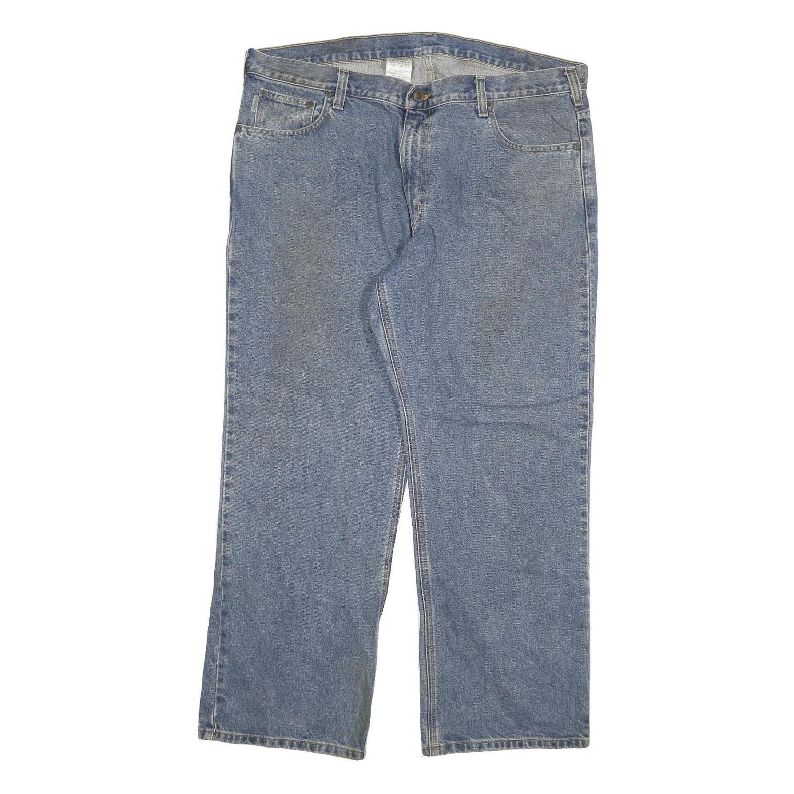 CARHARTT Mens Jeans Blue Relaxed Straight Denim Medium W42 L30 Classic Fit Refurbished - N/A refurbished available on Cerqular