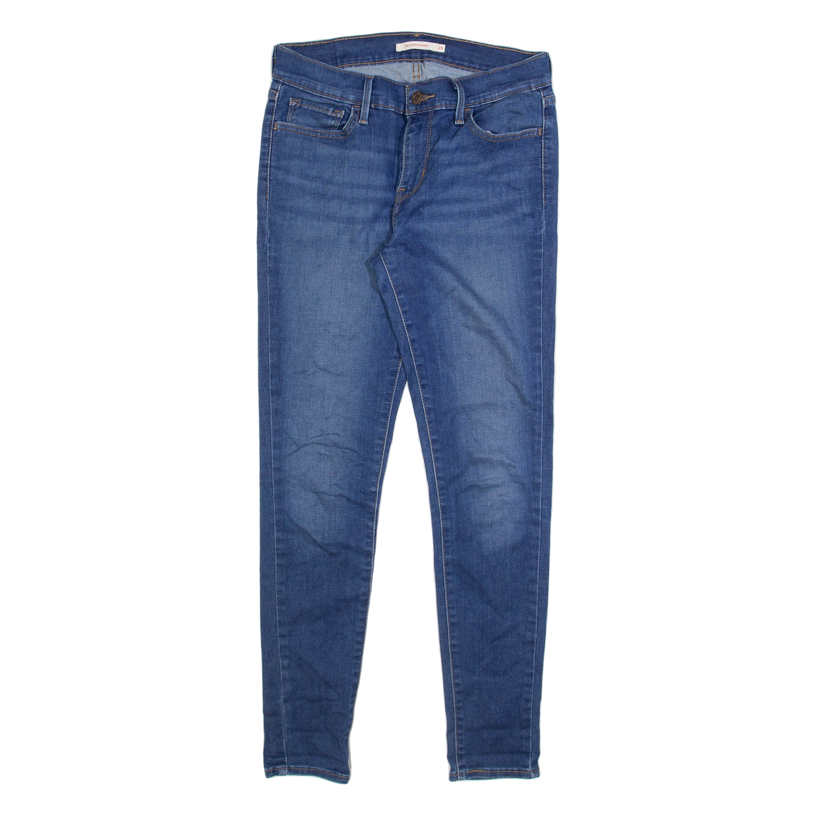 LEVI'S 710 Womens Jeans Blue Slim Skinny W29 L30 Refurbished - N/A refurbished available on Cerqular