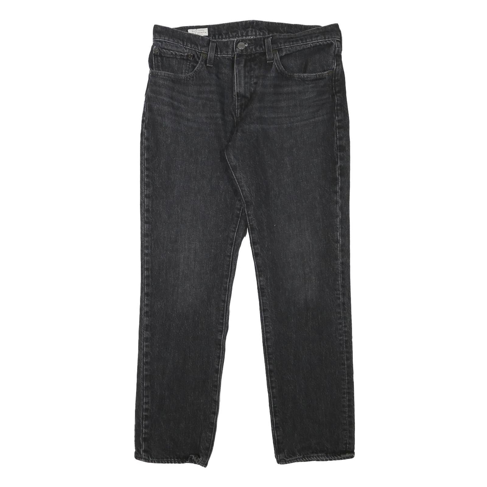 LEVI'S 511 Mens Jeans Black Slim Skinny Denim Medium W32 L29 Zip Closure Refurbished - N/A refurbished available on Cerqular