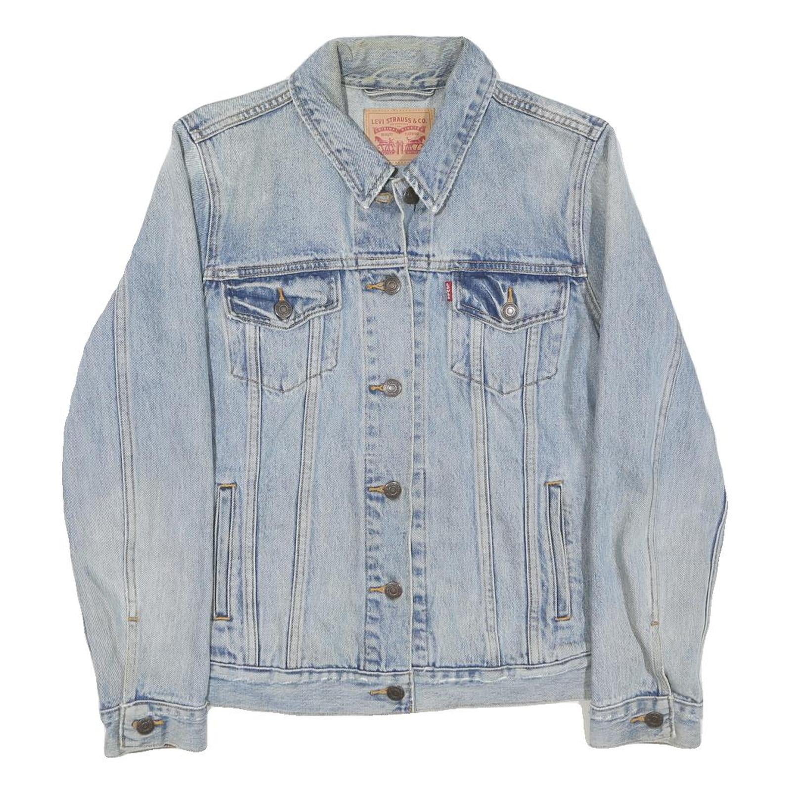 Buy LEVI'S Womens Blue Denim Jacket L Cotton Blend Button Closure Classic Fit Refurbished - $61.09 LEVI'S Womens Blue Denim Jacket L Cotton Blend Button Closure Classic Fit Refurbished - N/A refurbished available on Cerqular
