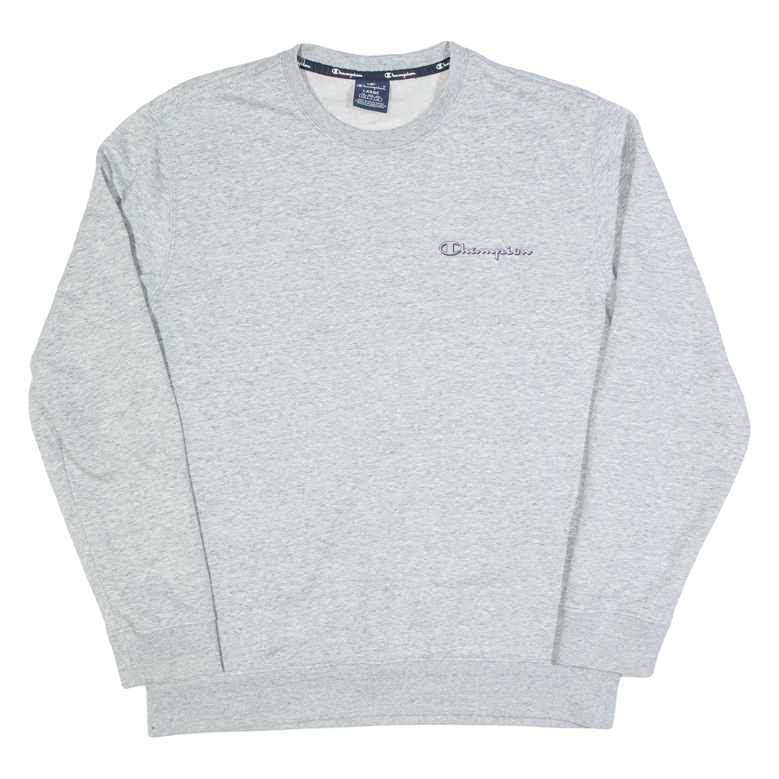 CHAMPION Mens Sweatshirt Grey L Refurbished - N/A refurbished available on Cerqular
