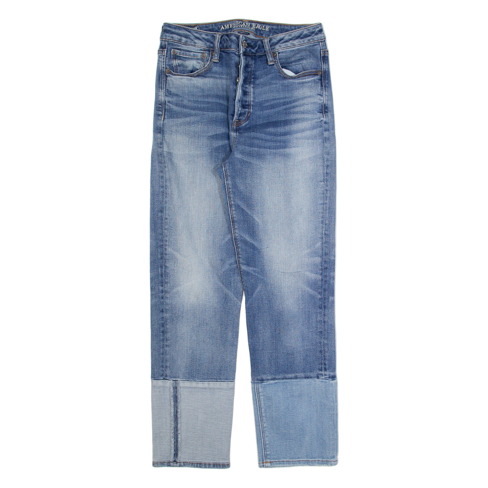 AMERICAN EAGLE Womens Jeans Blue Slim Tapered Stone Wash W28 L27 Refurbished - N/A refurbished available on Cerqular