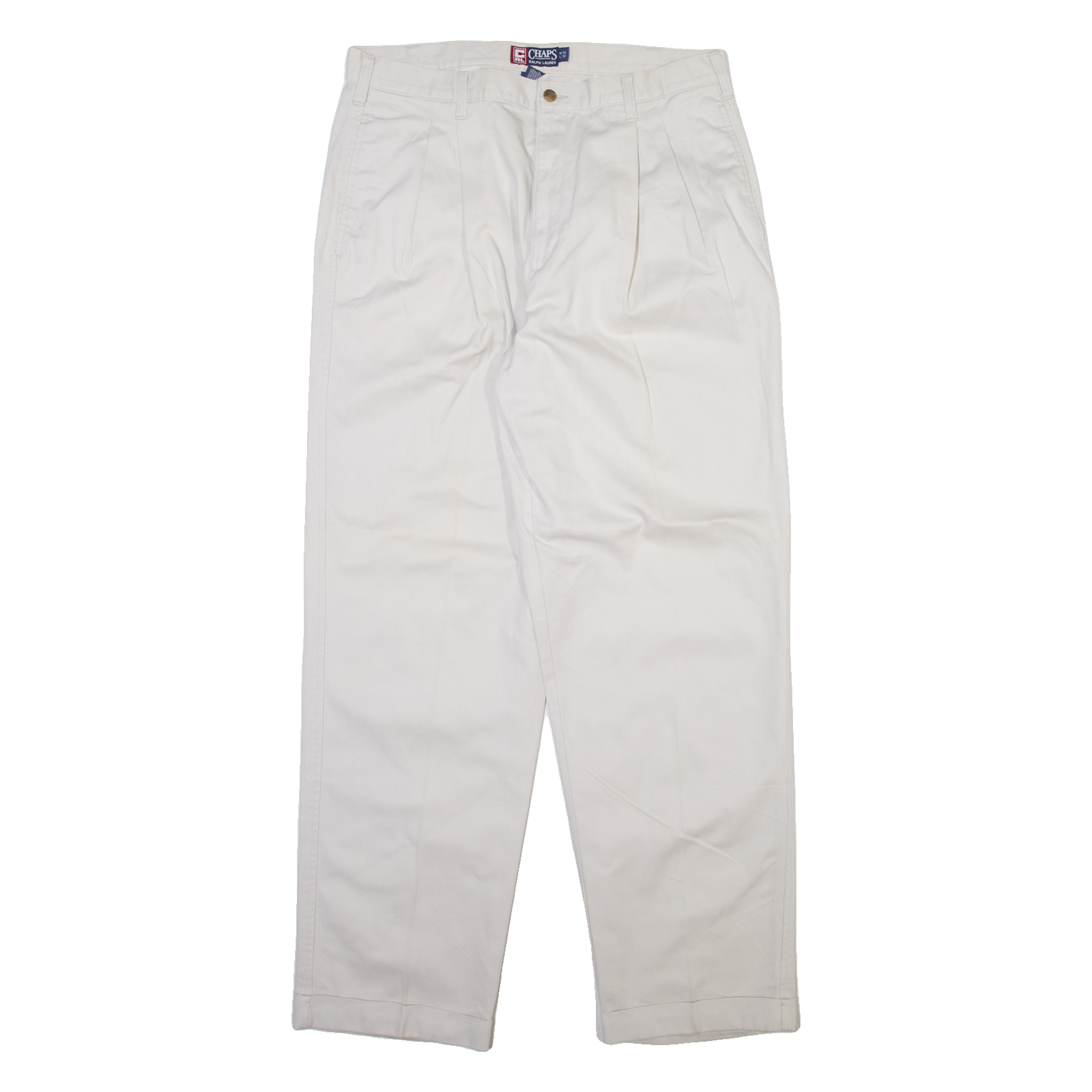 CHAPS RALPH LAUREN Mens Trousers Grey Relaxed Straight W36 L32 Refurbished - N/A refurbished available on Cerqular