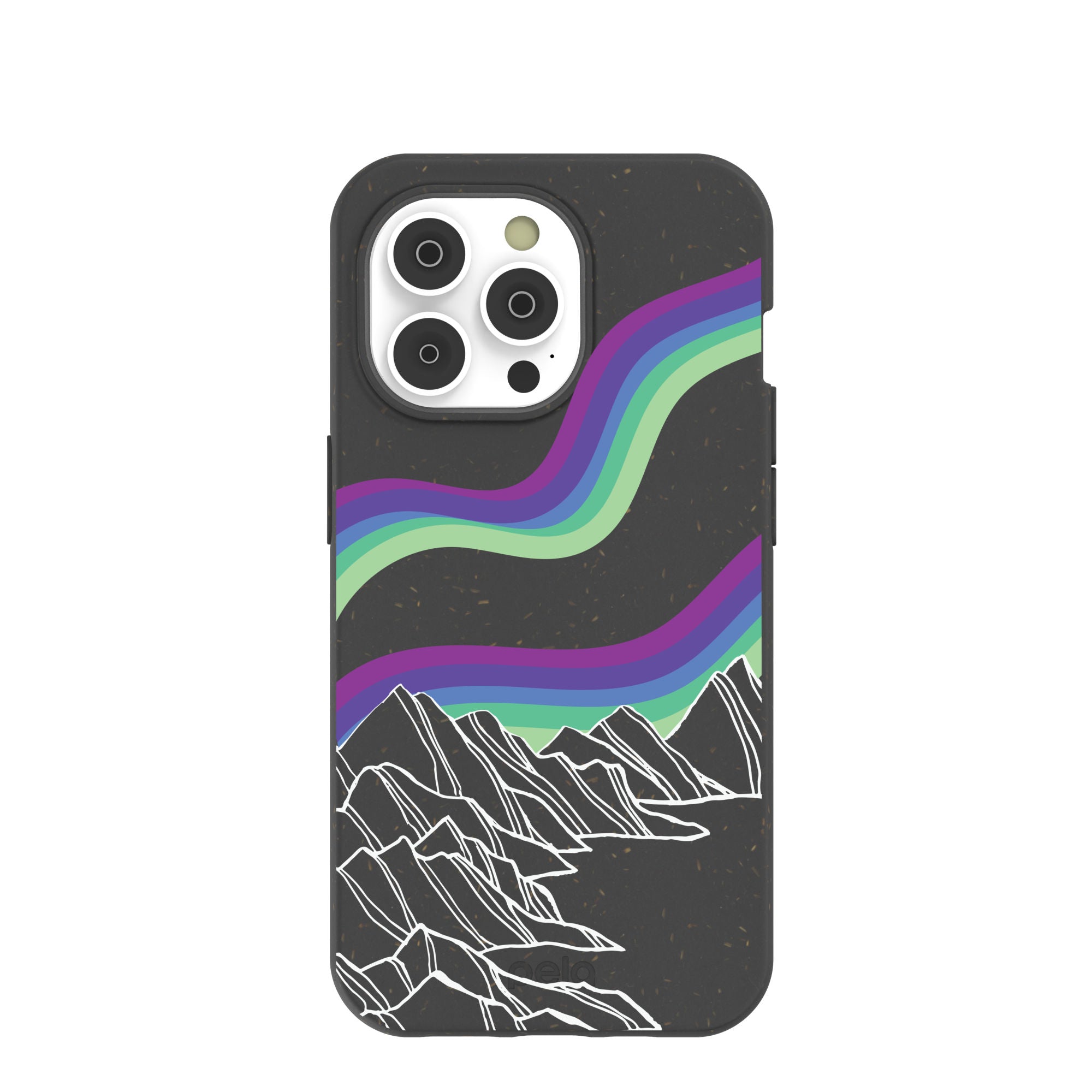 Black Glow iPhone 14 Pro Case Refurbished - Pela Case refurbished available on Cerqular