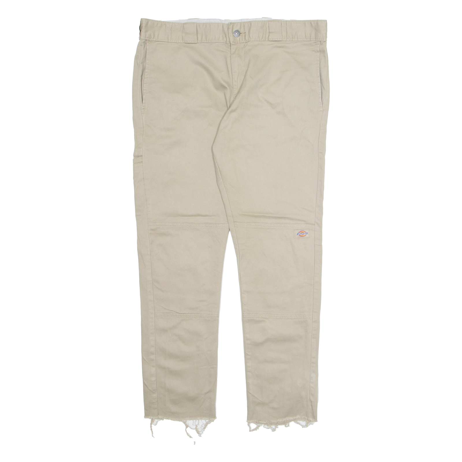 DICKIES Workwear Mens Trousers Beige Regular Straight W36 L29 Refurbished - N/A refurbished available on Cerqular
