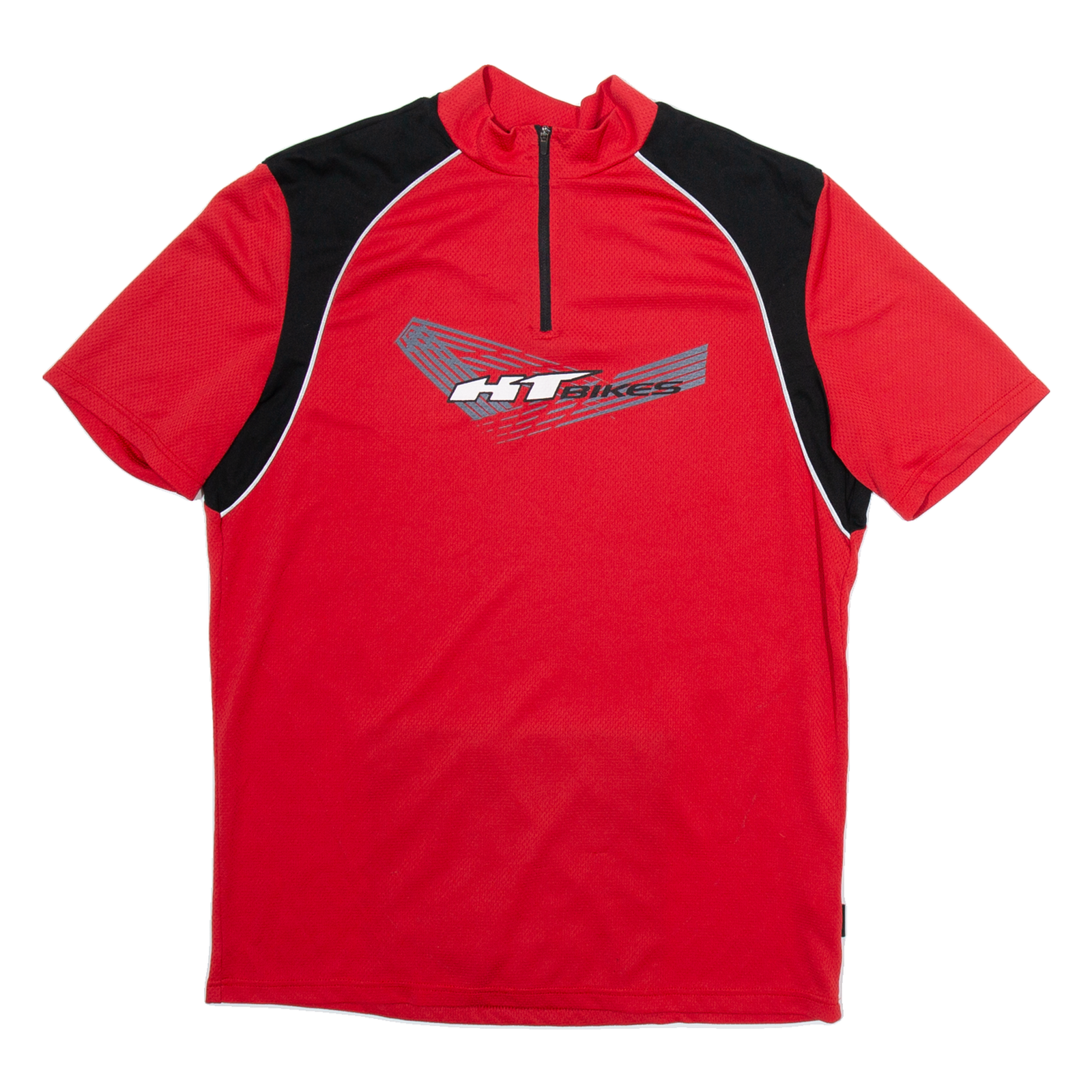 HT Cycling Mens Jersey Red 1/4 Zip L Refurbished - N/A refurbished available on Cerqular