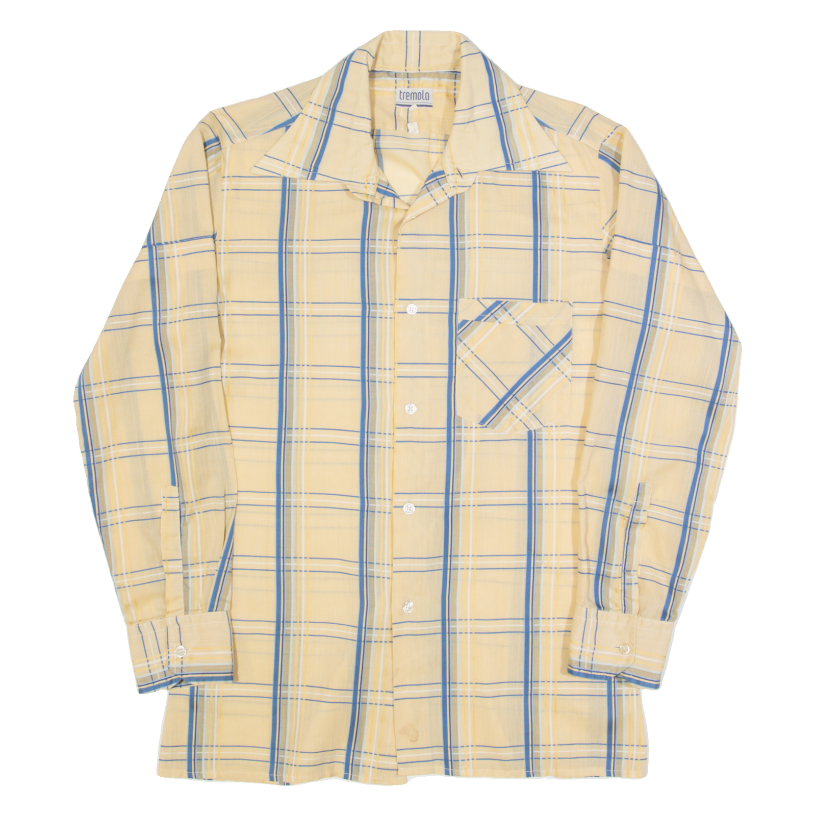 Buy TREMOLO Mens Shirt Beige 90s Striped Long Sleeve M Refurbished - $16.89 TREMOLO Mens Shirt Beige 90s Striped Long Sleeve M Refurbished - N/A refurbished available on Cerqular