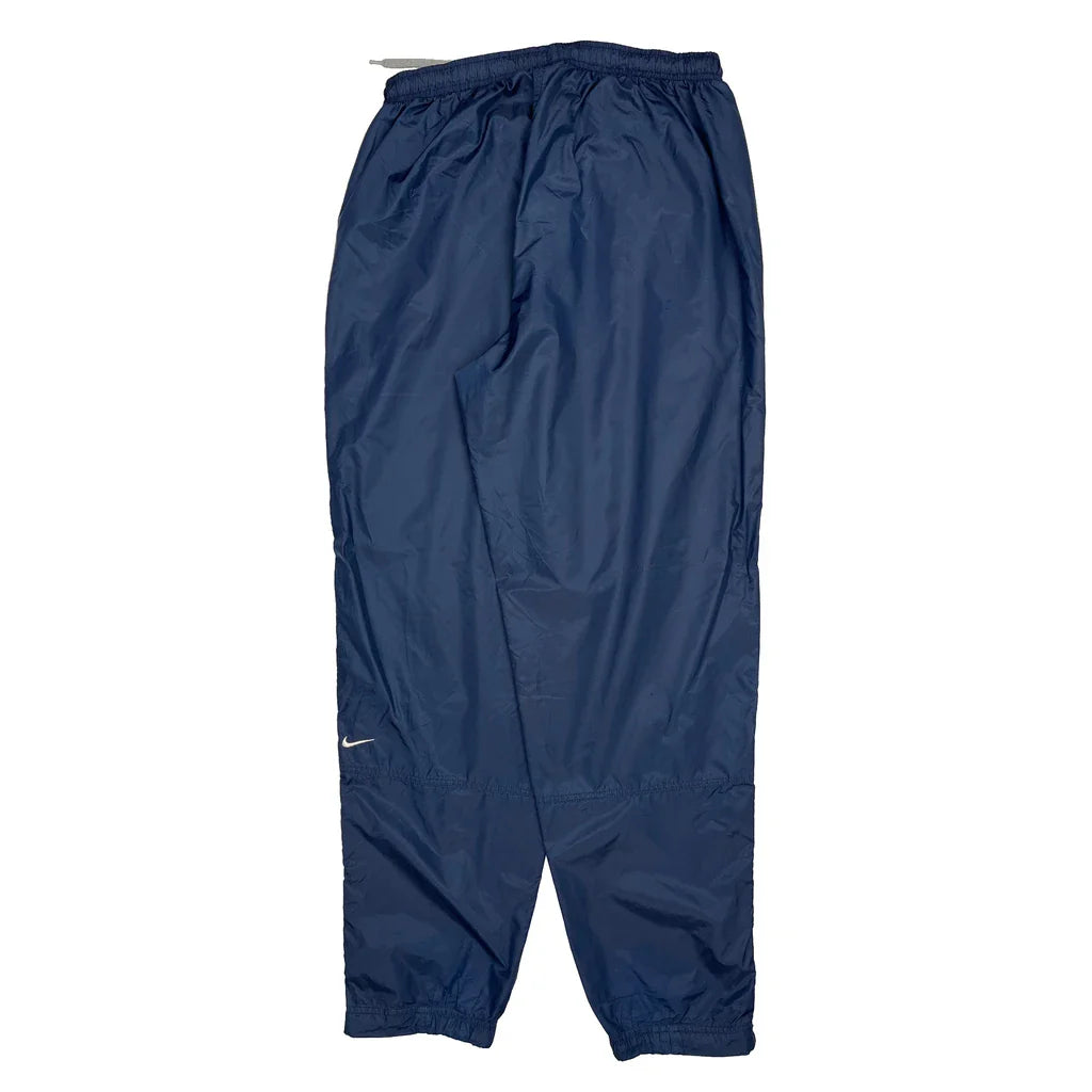 Nike Tracksuit - Large Blue Polyester Refurbished - Thrifted (note: this is a term often used to describe second- refurbished available on Cerqular