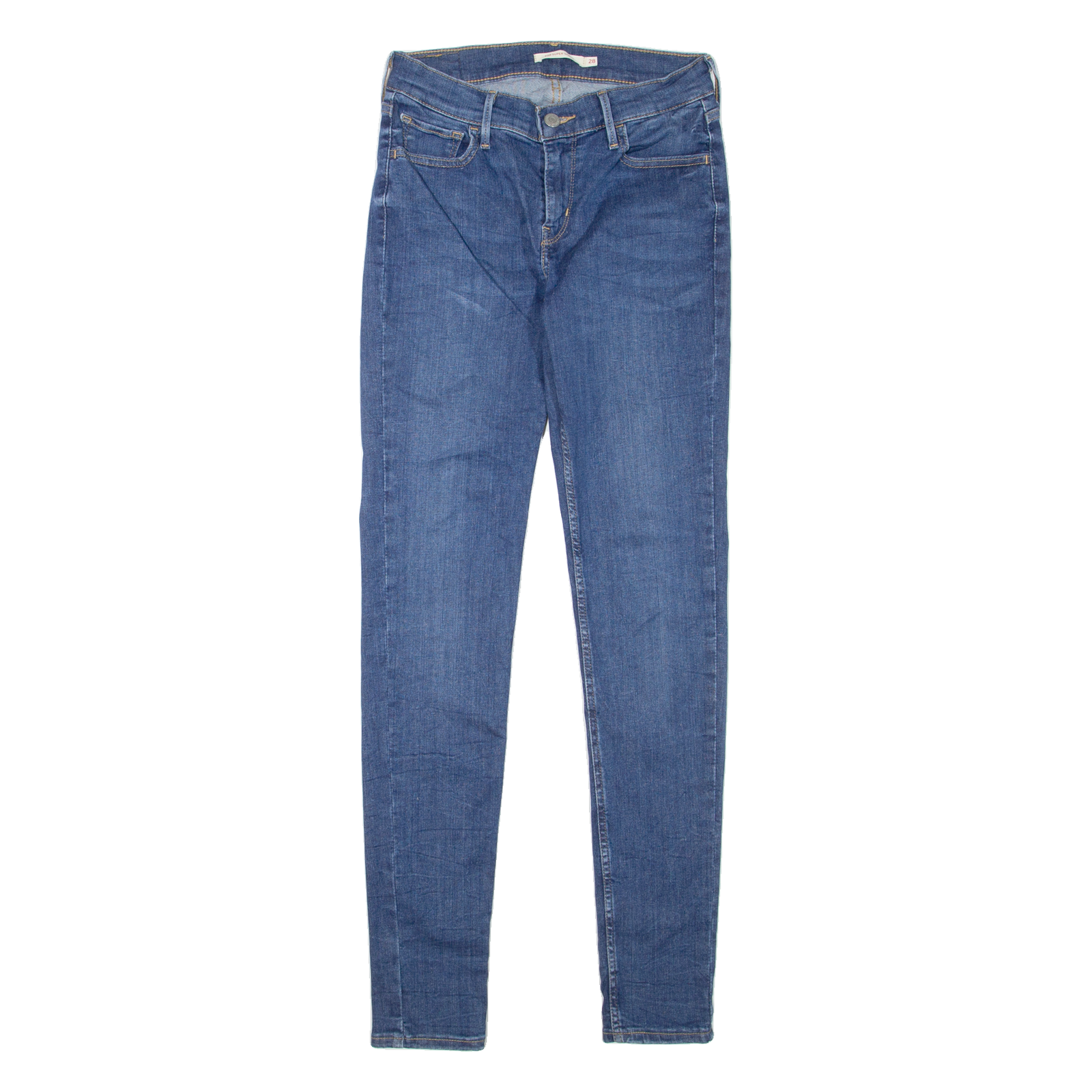 LEVI'S 710 Womens Jeans Blue Slim Skinny W28 L32 Refurbished - N/A refurbished available on Cerqular