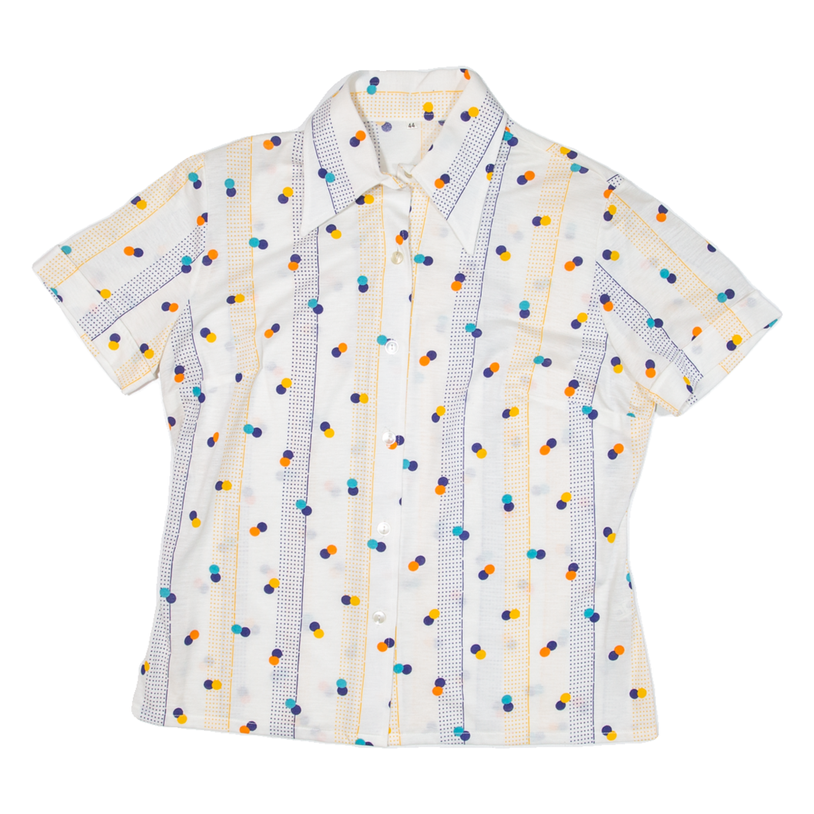 Womens Shirt White Spotted S Refurbished - N/A refurbished available on Cerqular