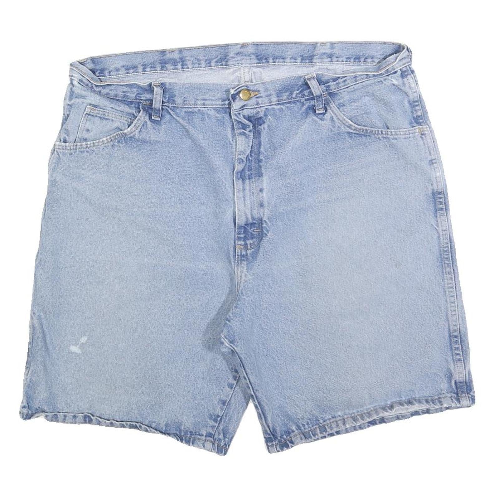 Buy WRANGLER Mens Shorts Blue Denim Casual XL W40 Cotton Blend Classic Fit Refurbished - $22.09 WRANGLER Mens Shorts Blue Denim Casual XL W40 Cotton Blend Classic Fit Refurbished - N/A refurbished available on Cerqular