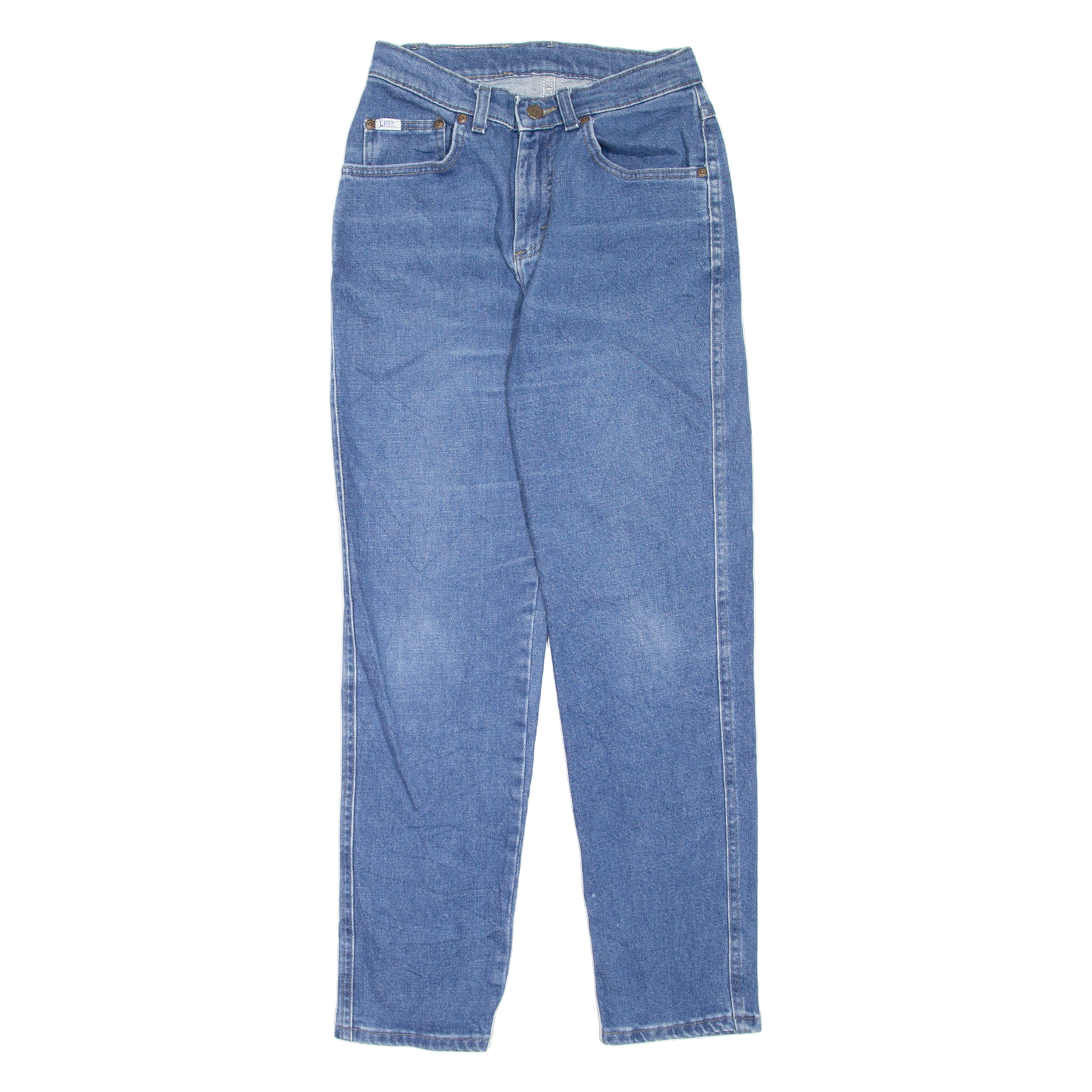 LEE Womens Jeans Blue Regular Mom W26 L28 Refurbished - N/A refurbished available on Cerqular