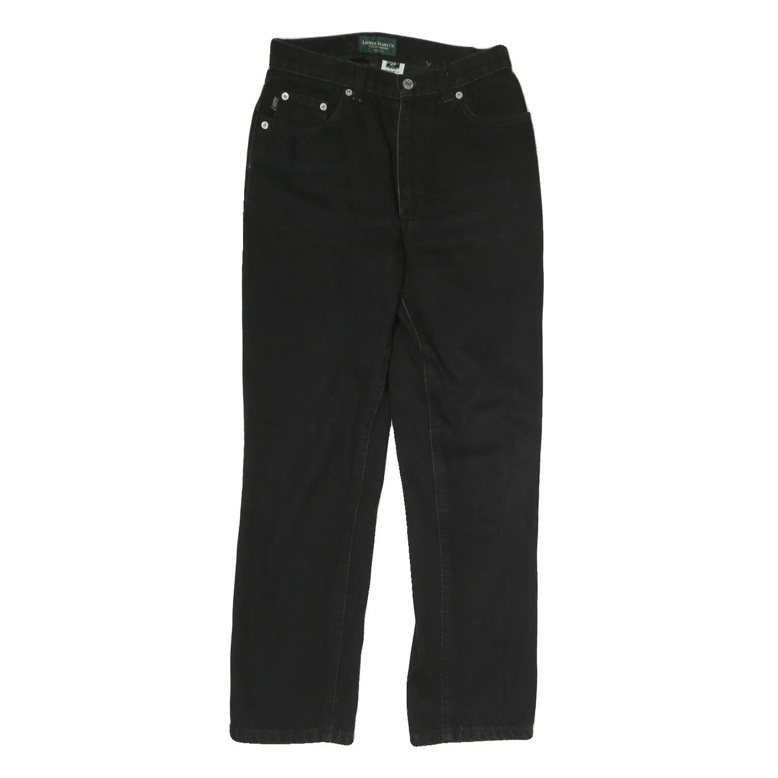 LAUREN RALPH LAUREN Womens Jeans Black Slim Skinny Denim W26 L26 Classic Zip Refurbished - N/A refurbished available on Cerqular