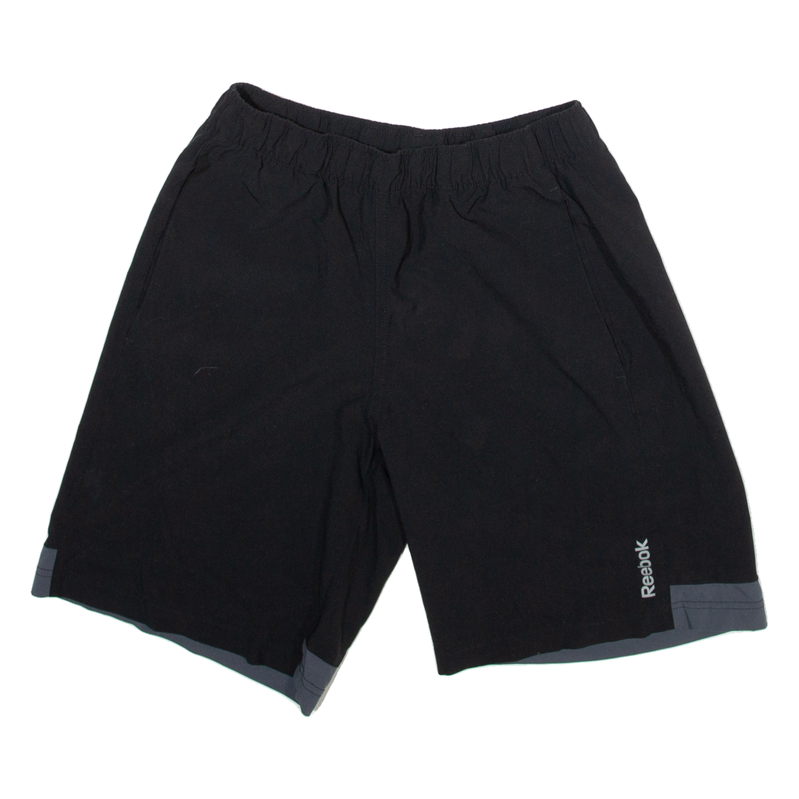 REEBOK Mens Casual Shorts Black S W24 Refurbished - N/A refurbished available on Cerqular