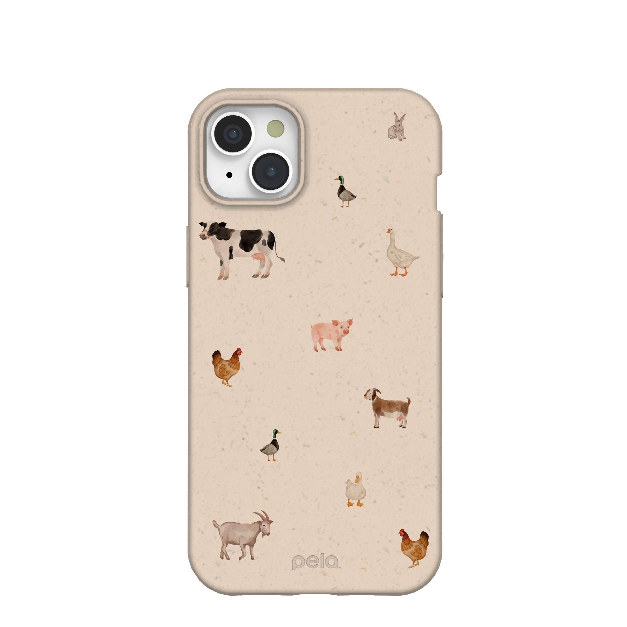 Seashell Pasture Party iPhone 15 Plus Case Refurbished - Pela Case refurbished available on Cerqular