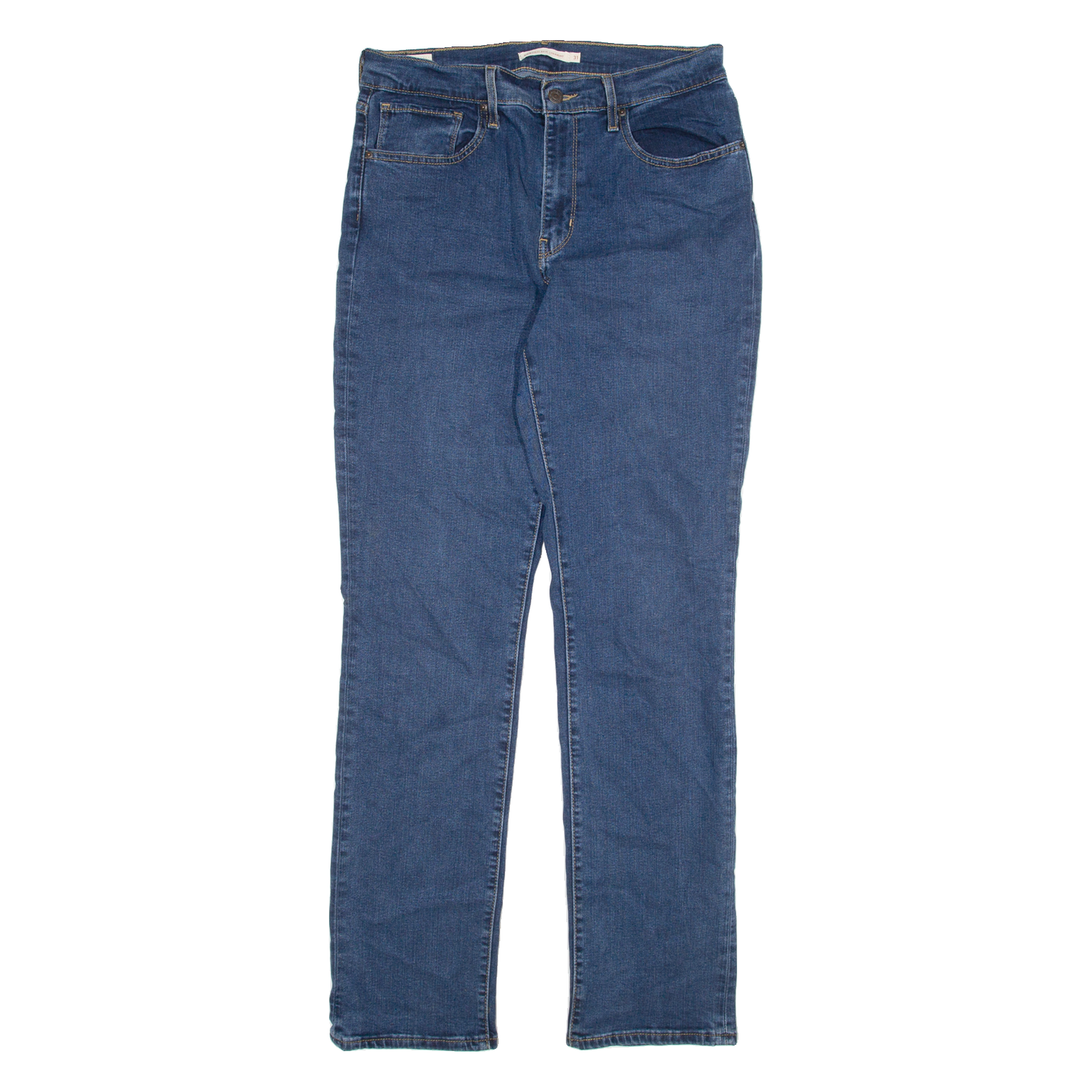 LEVI'S Big E Womens Jeans Blue Regular Straight W31 L30 Refurbished - N/A refurbished available on Cerqular