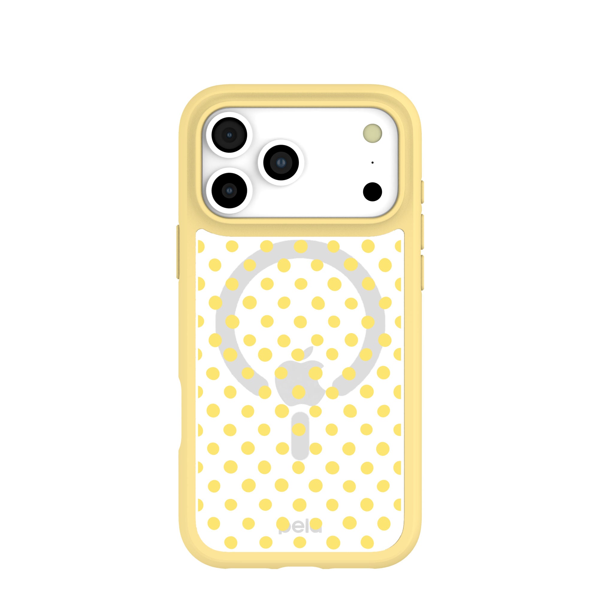 Clear Sunny Spots iPhone 17 Pro Max Case With Sunbeam Ridge (MagSafe included) Refurbished - Pela Case refurbished available on Cerqular