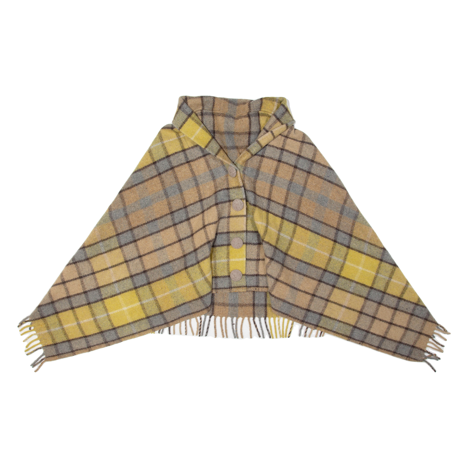 Fringe Womens Jacket Yellow Plaid M Refurbished - N/A refurbished available on Cerqular
