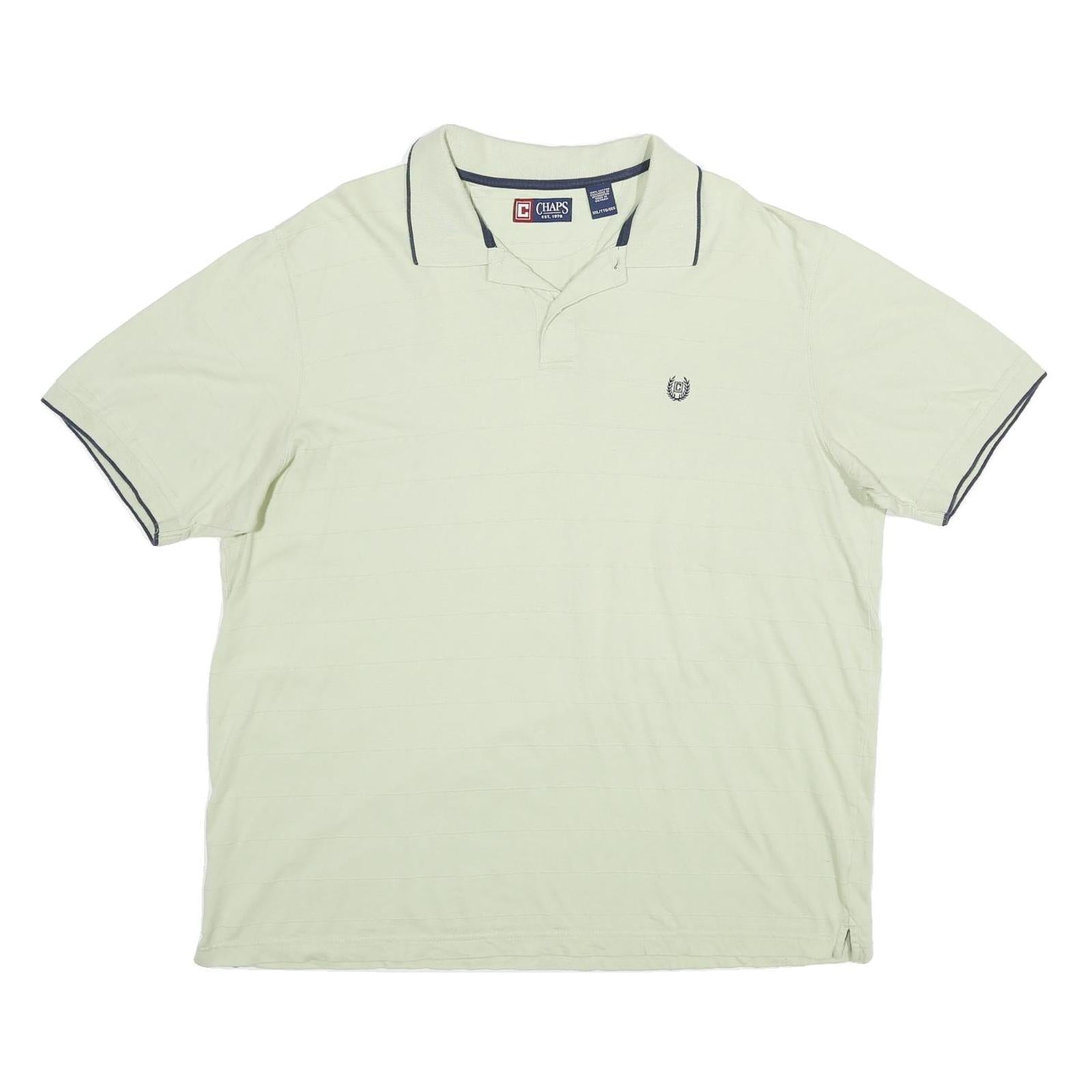 Buy CHAPS Mens Cream Polo Shirt Short Sleeve Plain 2XL Cotton Comfortable Refurbished - $24.69 CHAPS Mens Cream Polo Shirt Short Sleeve Plain 2XL Cotton Comfortable Refurbished - N/A refurbished available on Cerqular