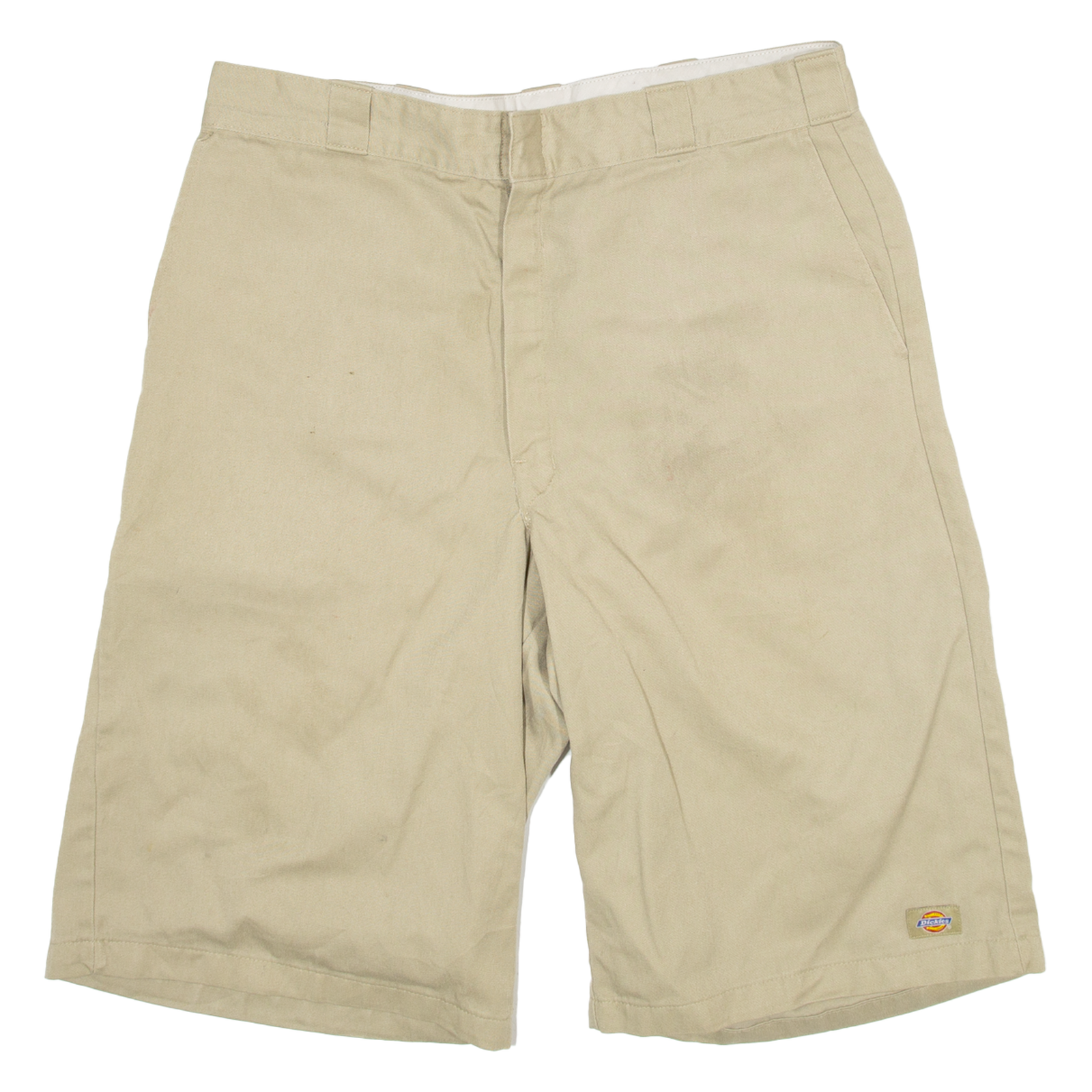 DICKIES Mens Workwear Shorts Beige XL W38 Refurbished - N/A refurbished available on Cerqular