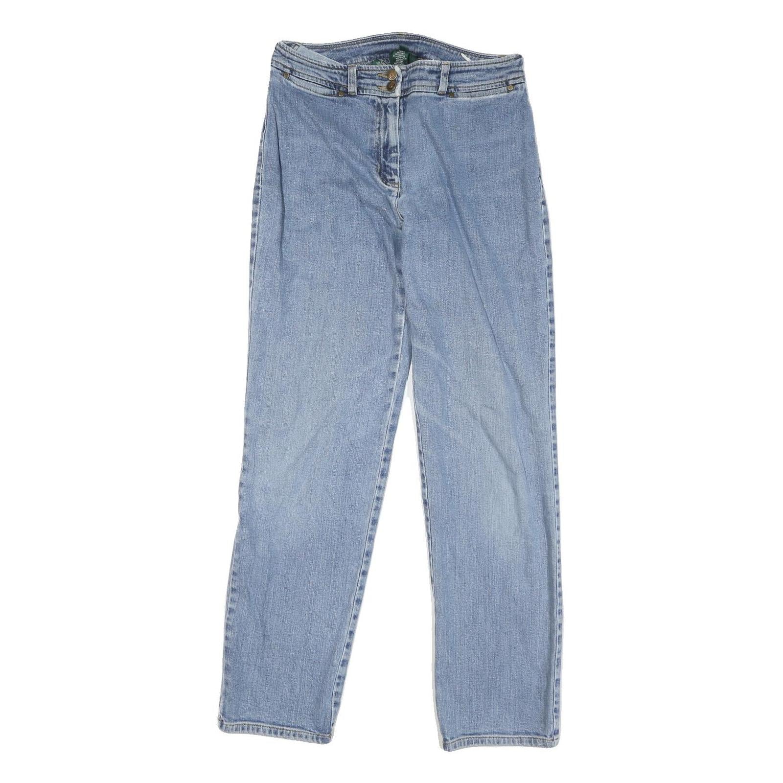 LAUREN RALPH LAUREN Womens Regular Fit Straight Denim Light Blue Jeans W30 L30 Refurbished - N/A refurbished available on Cerqular