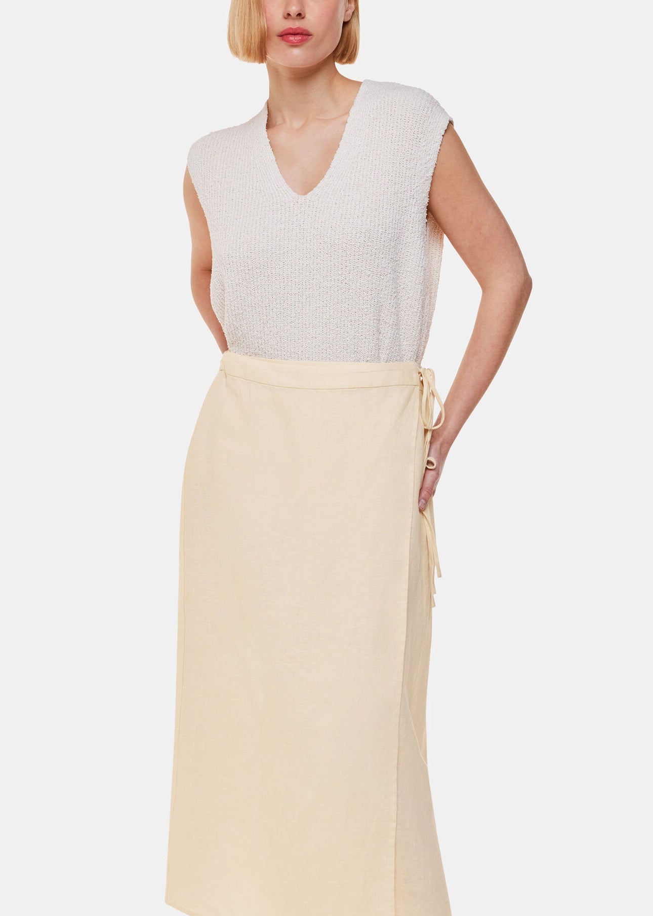 Skirt 38174 Ivory | Color: IVORY | Size: 10 Refurbished - N/A (I could not find a well-known brand with this name refurbished available on Cerqular