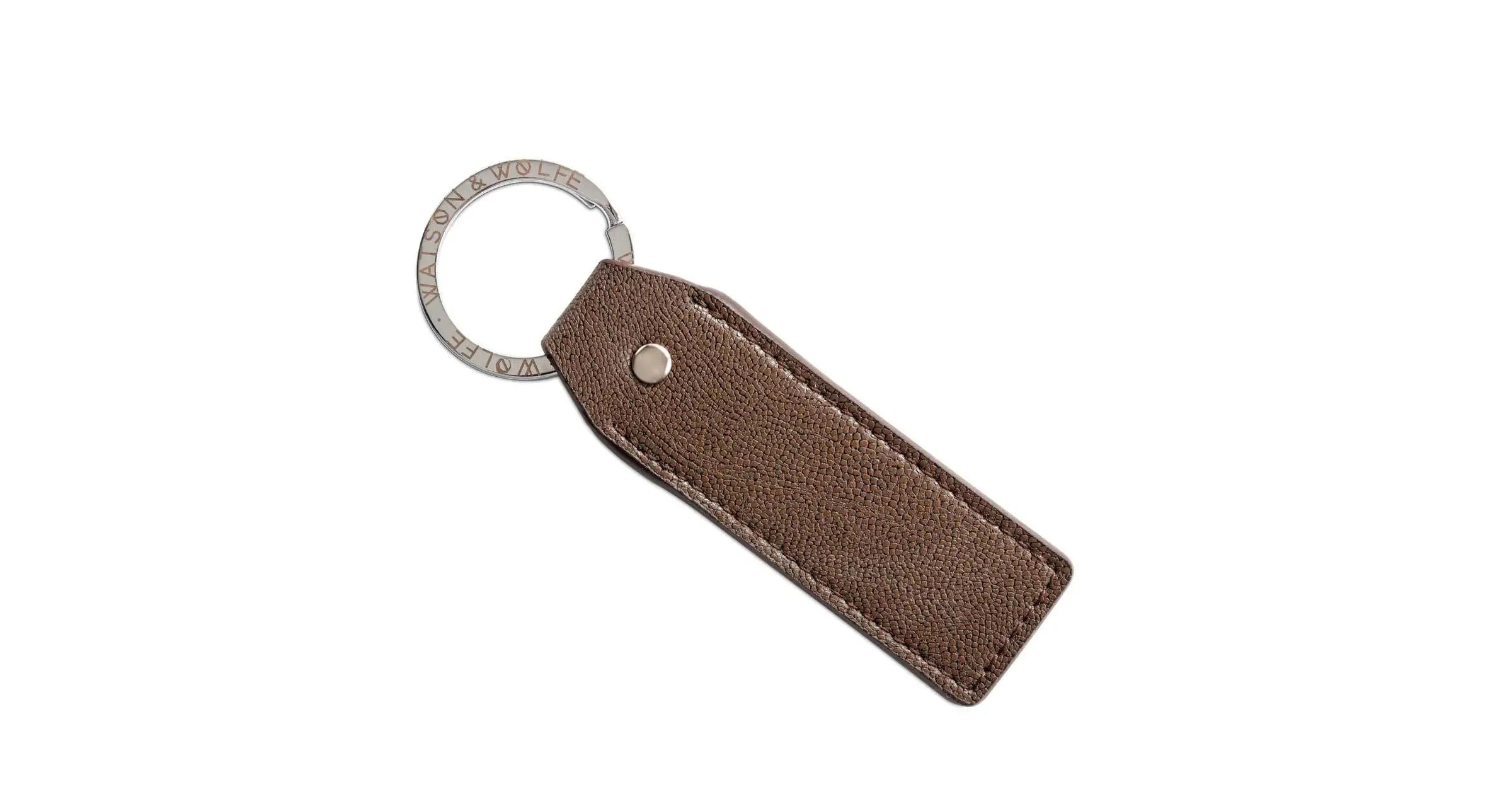 Keyring in Brown Mock Chameleon Refurbished - Watson & Wolfe refurbished available on Cerqular