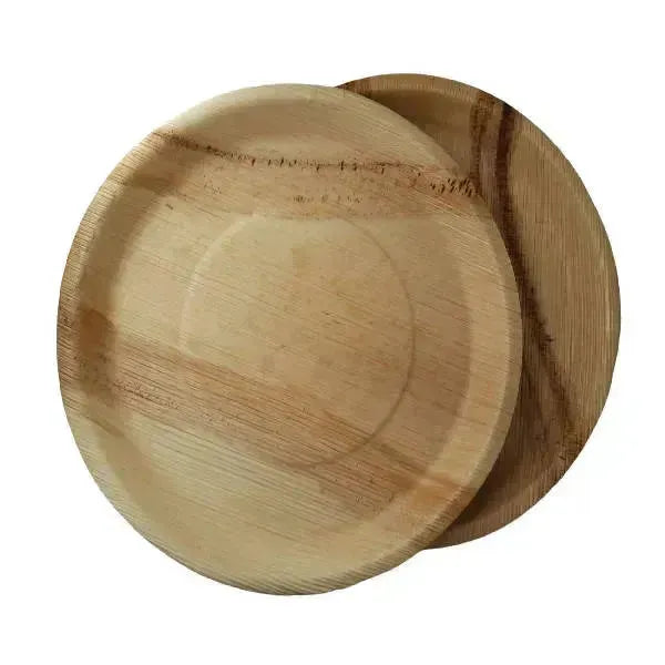 Dtocs Disposable Charcuterie Board - 13 Inch Round (10-25 Pcs) | USDA Certified Bio-based Palm Leaf Compostable Bamboo Platter Look Serving Tray | Size: 25 Pcs. Refurbished - N/A (Note: There is no well-known brand with the initial refurbished available on Cerqular
