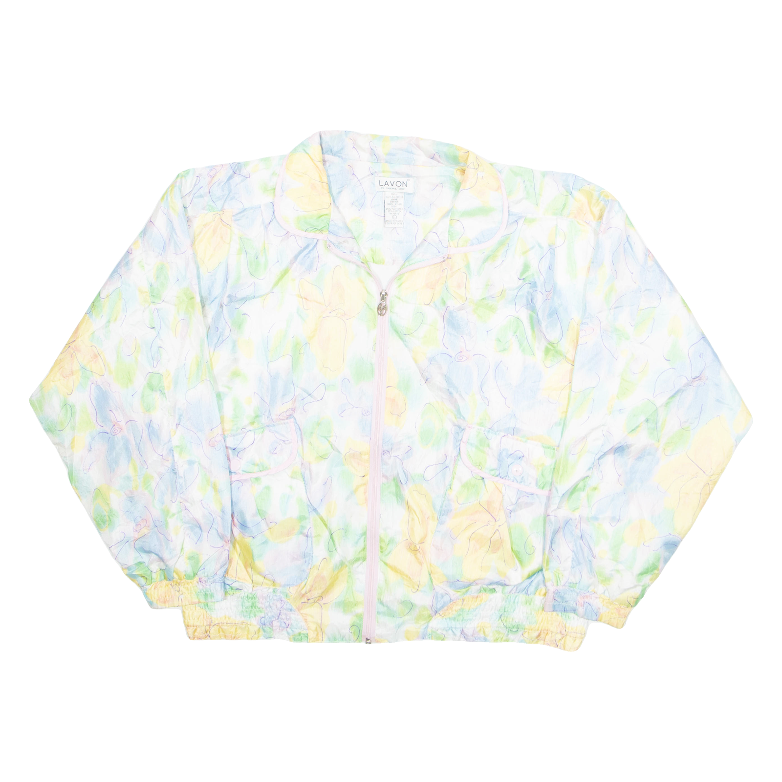 Buy LAVON Womens Track Jacket Blue Floral L Refurbished - $36.39 LAVON Womens Track Jacket Blue Floral L Refurbished - N/A refurbished available on Cerqular
