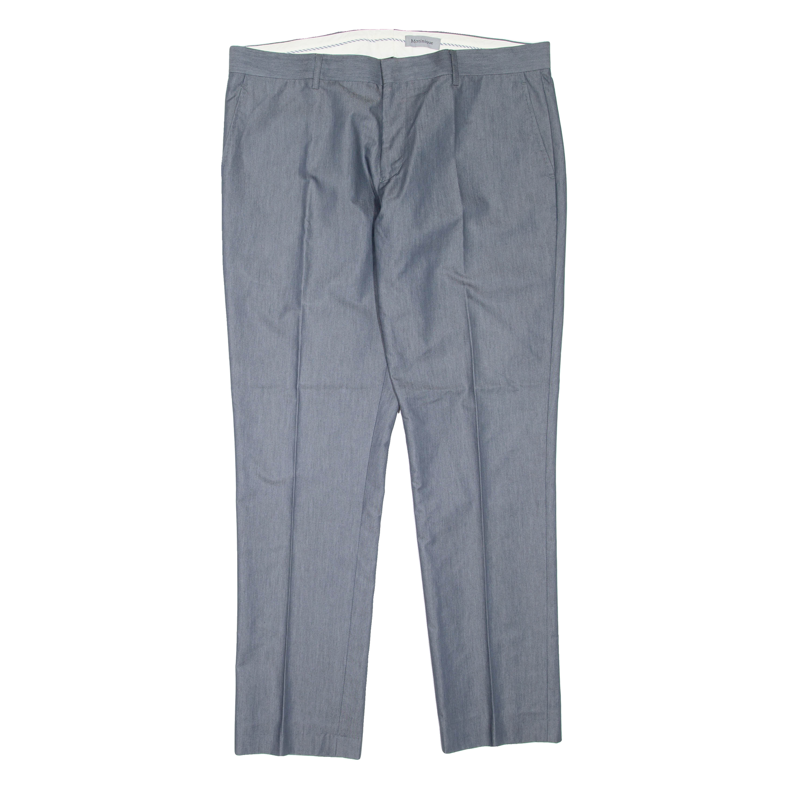 MATINIQUE Womens Trousers Grey Regular Tapered W38 L33 Refurbished - N/A refurbished available on Cerqular
