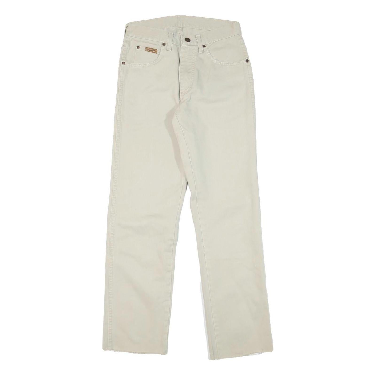 Buy WRANGLER Mens Regular Fit Jeans White Cotton Blend W26 L28 Zip Tailored Casual Refurbished - $33.79 WRANGLER Mens Regular Fit Jeans White Cotton Blend W26 L28 Zip Tailored Casual Refurbished - N/A refurbished available on Cerqular