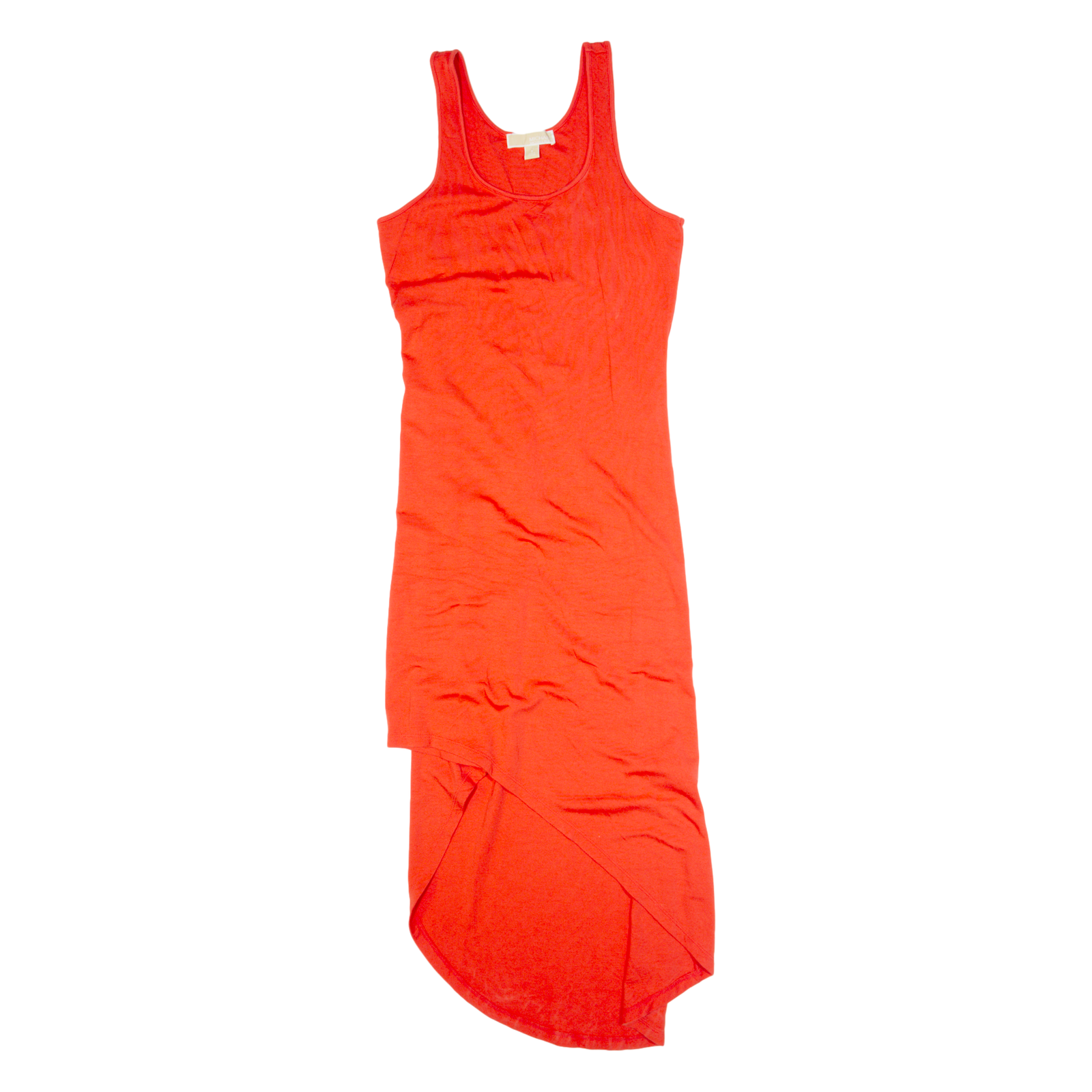 MICHAEL KORS Womens Day Dress Red Sleeveless Hi-Low S Refurbished - N/A refurbished available on Cerqular