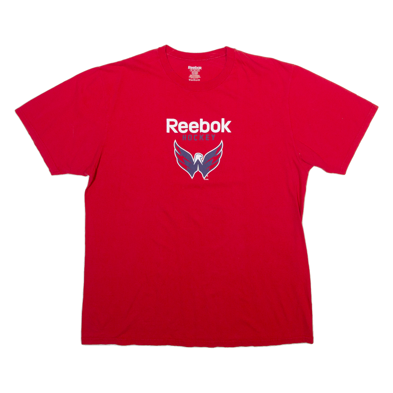 REEBOK Mens T-Shirt Red XL Refurbished - N/A refurbished available on Cerqular
