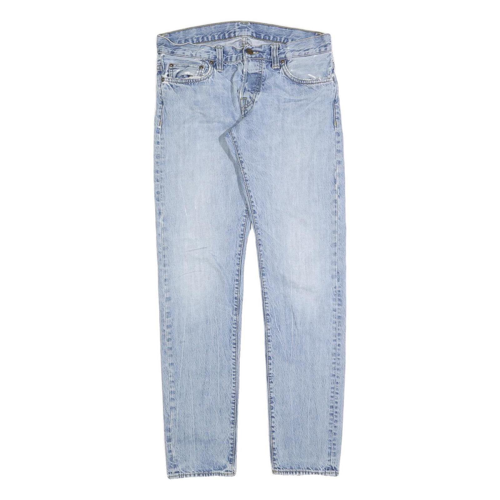 CARHARTT Mens Jeans Blue Relaxed Straight Denim Light W29 L32 Classic Casual Refurbished - N/A refurbished available on Cerqular