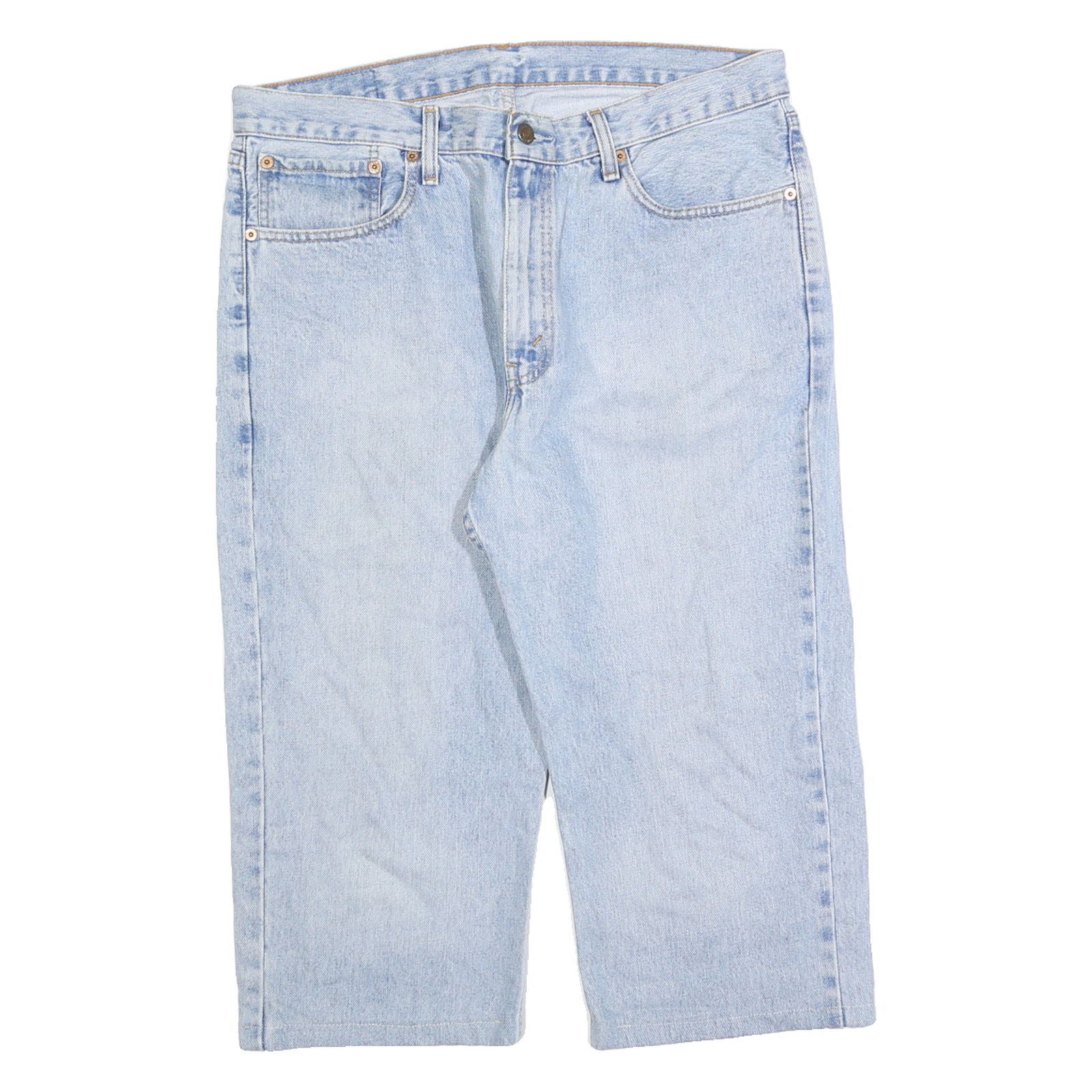 LEVI'S 751 Mens Jeans Blue Regular Straight Denim Light W36 L19 Relaxed Fit Refurbished - N/A refurbished available on Cerqular