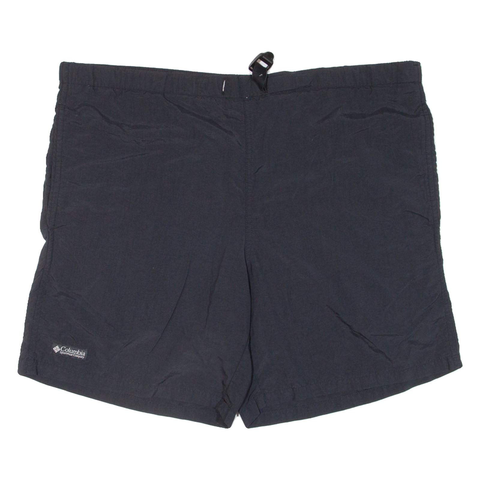 COLUMBIA Mesh Lining Mens Swimming Shorts Black Relaxed S W38 Refurbished - N/A refurbished available on Cerqular