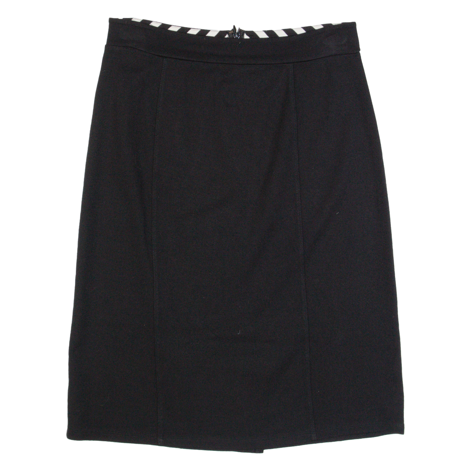 MONSOON Womens Pencil Skirt Black Knee Length UK 8 Refurbished - N/A refurbished available on Cerqular