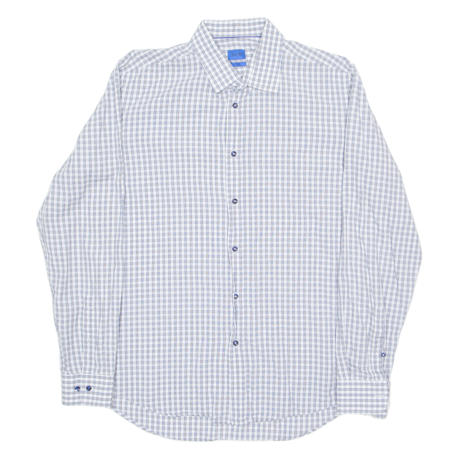 Buy JOOP Mens Shirt White Check Long Sleeve L Refurbished - $16.89 JOOP Mens Shirt White Check Long Sleeve L Refurbished - N/A refurbished available on Cerqular