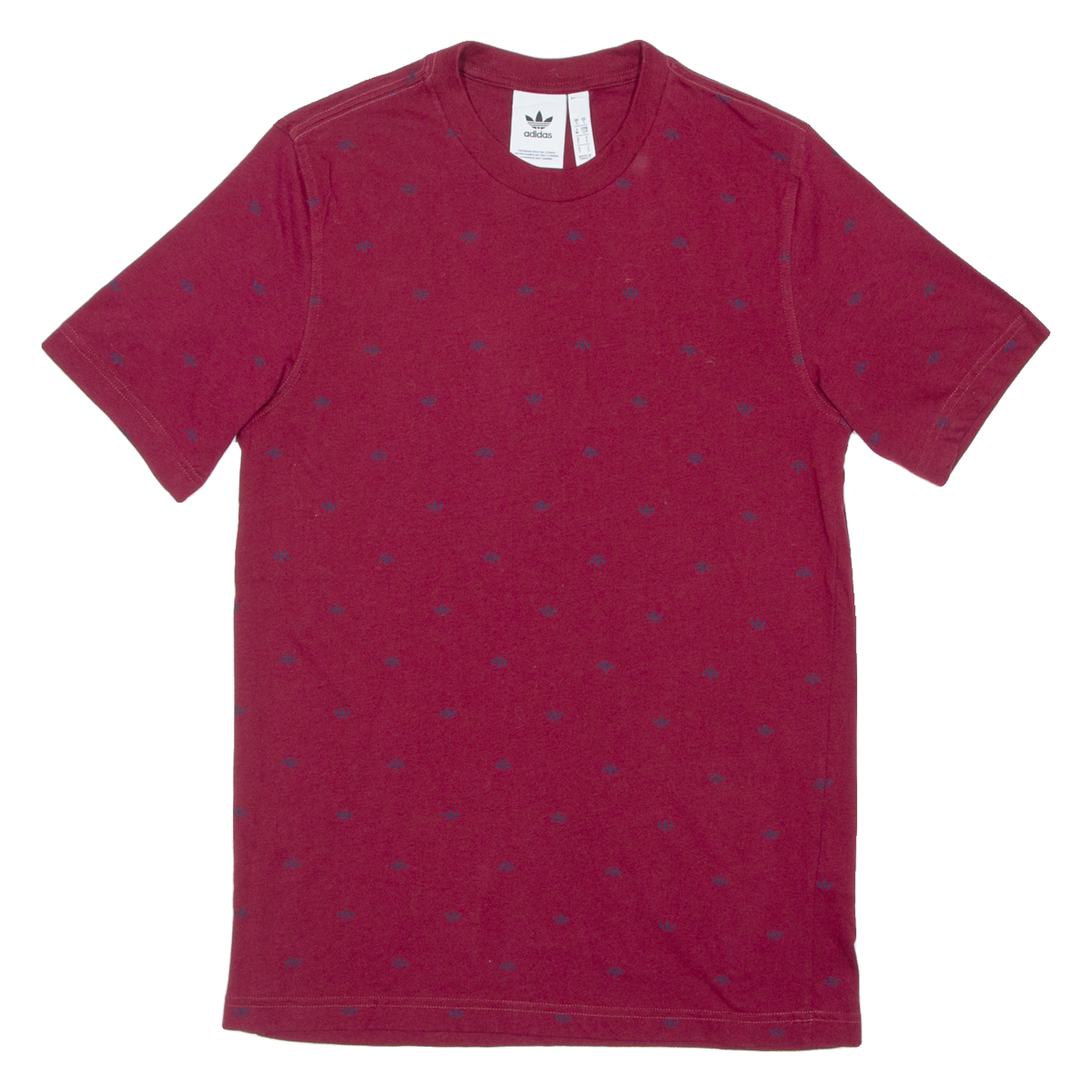 ADIDAS Mens T-Shirt Maroon S Refurbished - N/A refurbished available on Cerqular