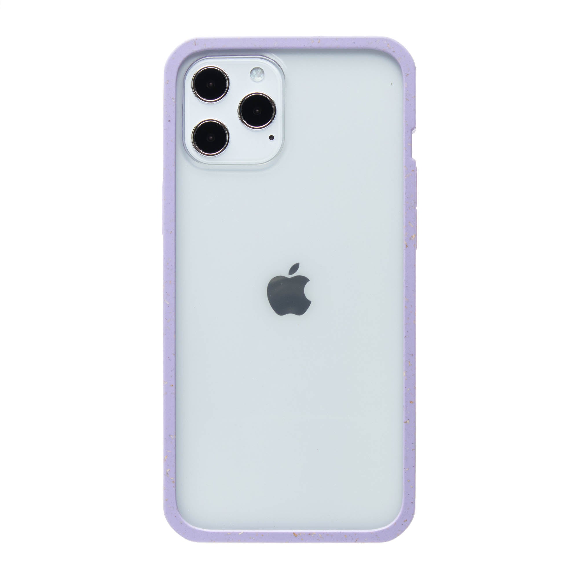 Clear iPhone 12 Pro Max Case with Lavender Ridge Refurbished - Pela Case refurbished available on Cerqular