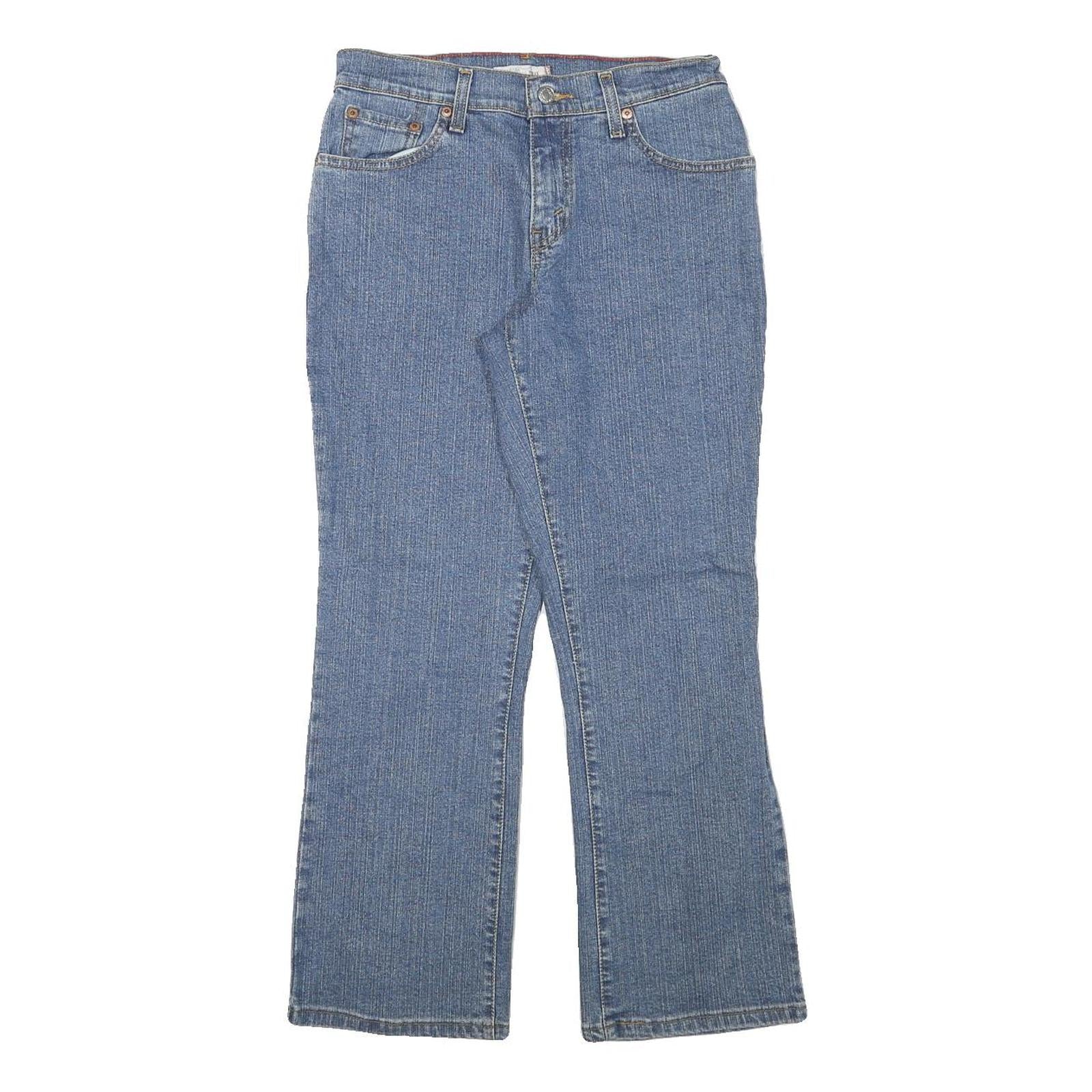 LEVI'S Womens Regular Fit Blue Denim Jeans W27 L26 Classic Zip Cotton Blend Refurbished - N/A refurbished available on Cerqular