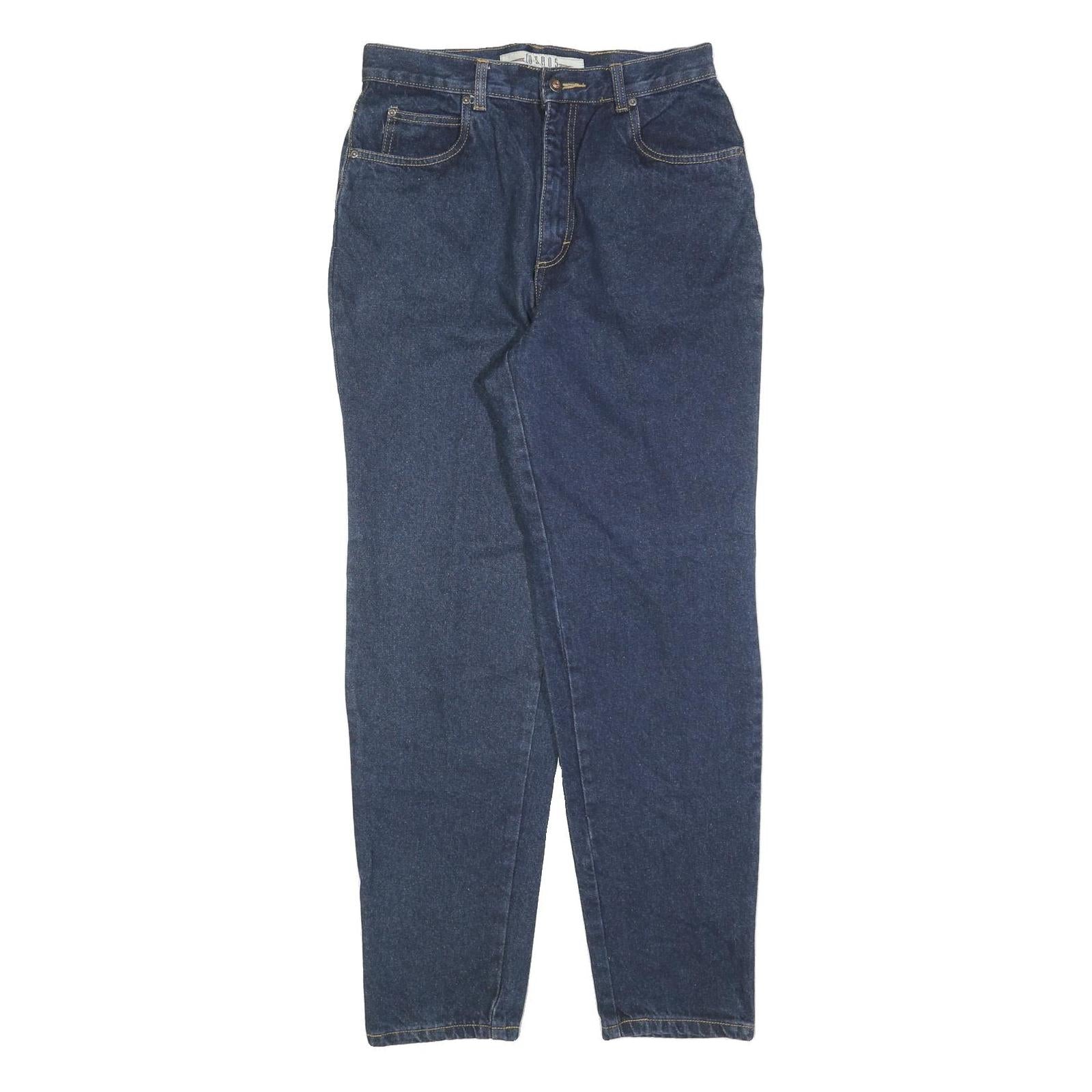 COSMOS Womens Jeans Blue Regular Straight Denim Medium W30 L32 Classic Fit Zip Refurbished - N/A refurbished available on Cerqular
