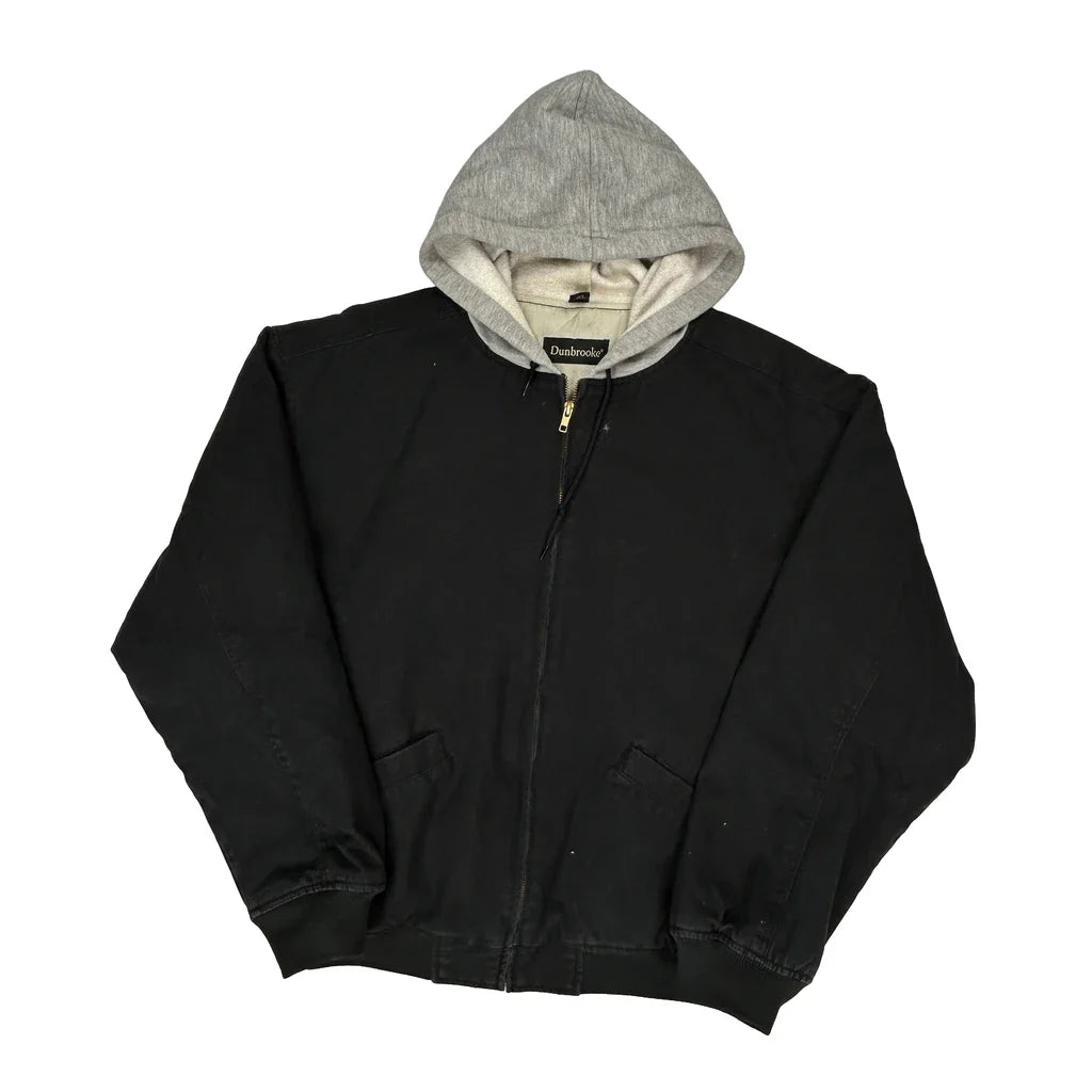 Matco Tools Dunbrooke Jacket - Large Black Cotton Blend Refurbished - Thrifted (note: this is a term often used to describe second- refurbished available on Cerqular