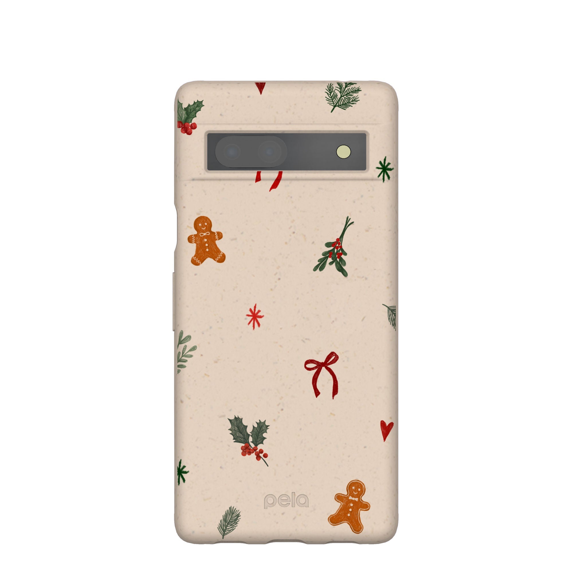 Seashell Be Merry Google Pixel 7a Case Refurbished - Pela Case refurbished available on Cerqular