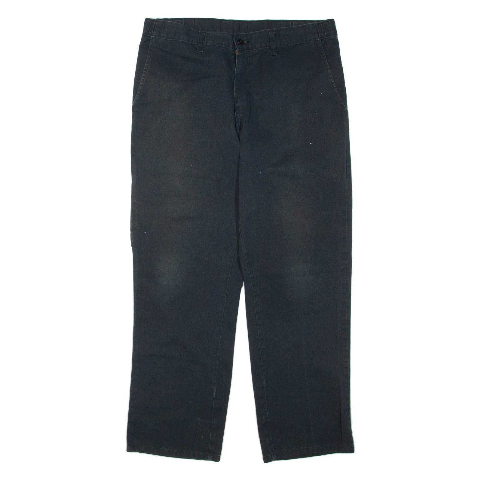 DICKIES Mens Trousers Black Regular Tapered W32 L30 Refurbished - N/A refurbished available on Cerqular