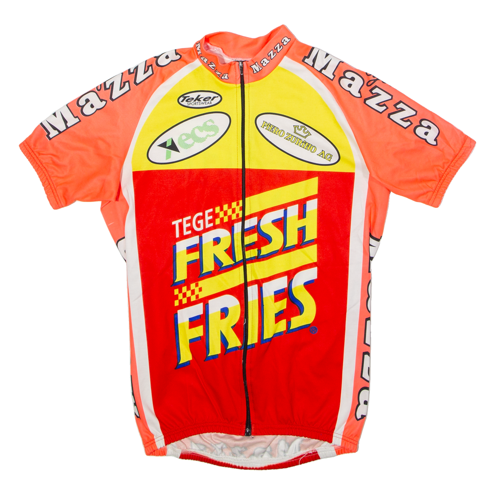 Buy TEKER Mazza Cycles Full Zip Cycling Mens Jersey Red High Neck M Refurbished - $22.09 TEKER Mazza Cycles Full Zip Cycling Mens Jersey Red High Neck M Refurbished - N/A refurbished available on Cerqular